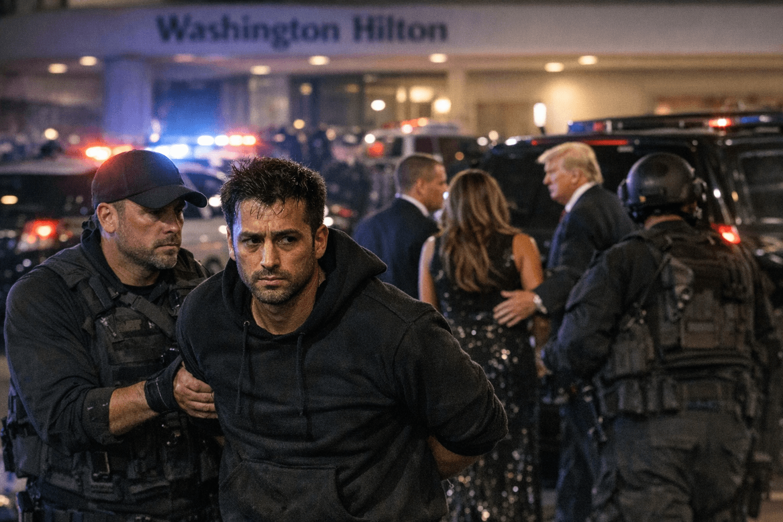 Suspect identified after White House Correspondents' Dinner shooting, Trump evacuated