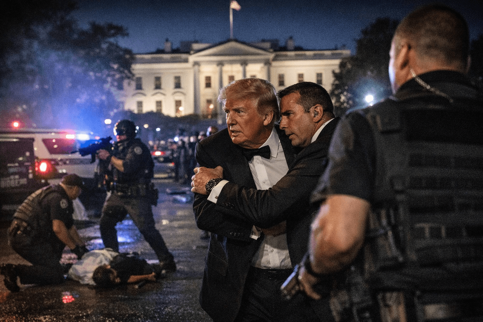 White House dinner shooting highlights third Trump security crisis in three years