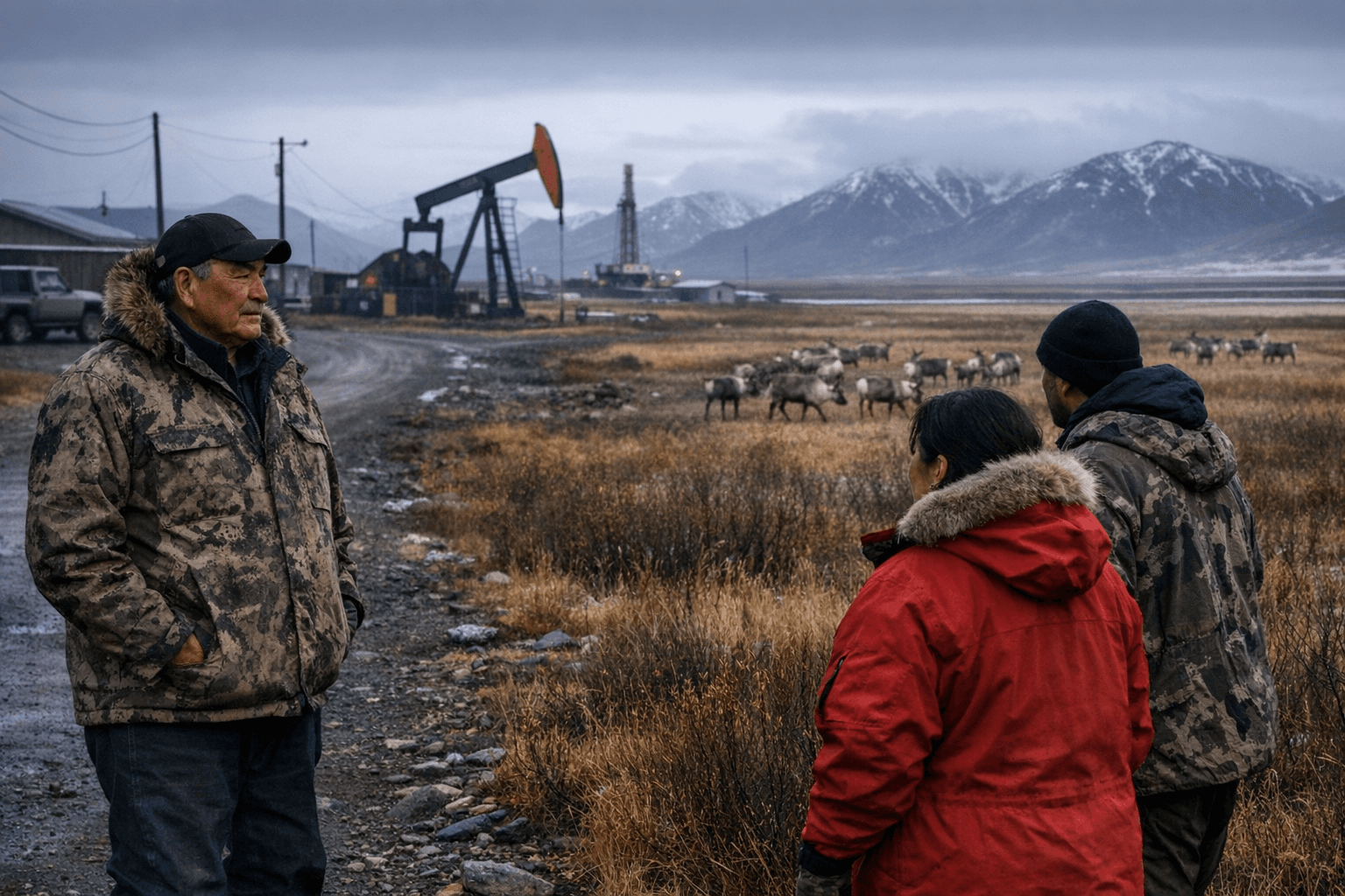 Kaktovik mayor backs Arctic refuge drilling, Gwich'in warn of caribou harm