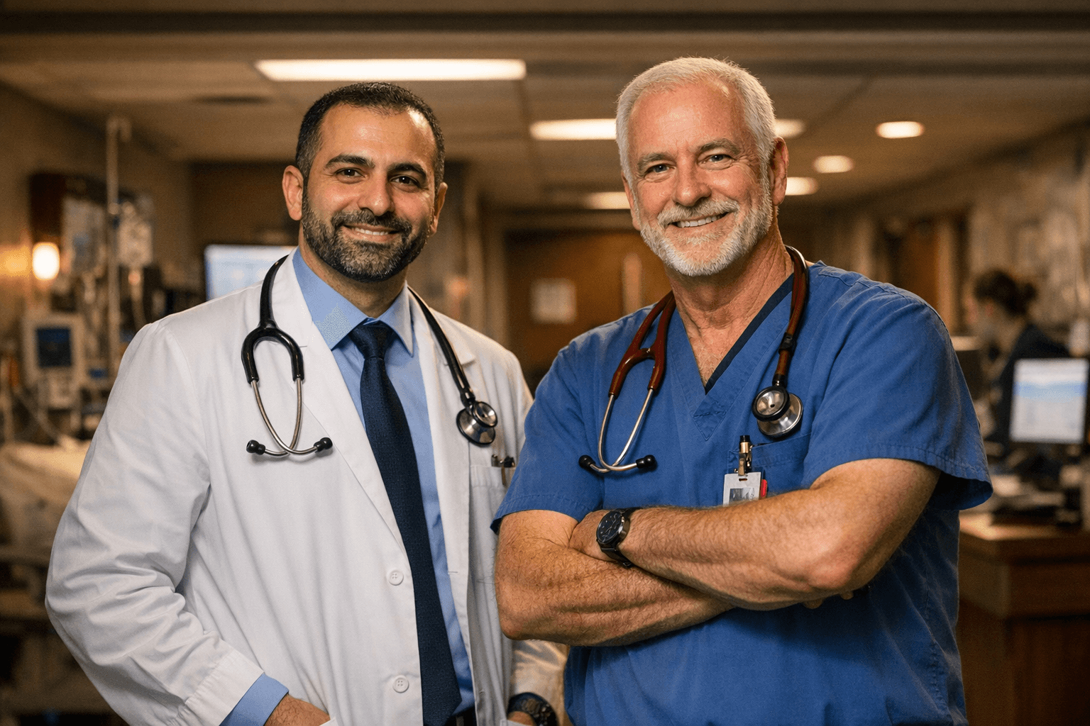 Deaconess Memorial names El-Houjairy, Leonard for physician honor