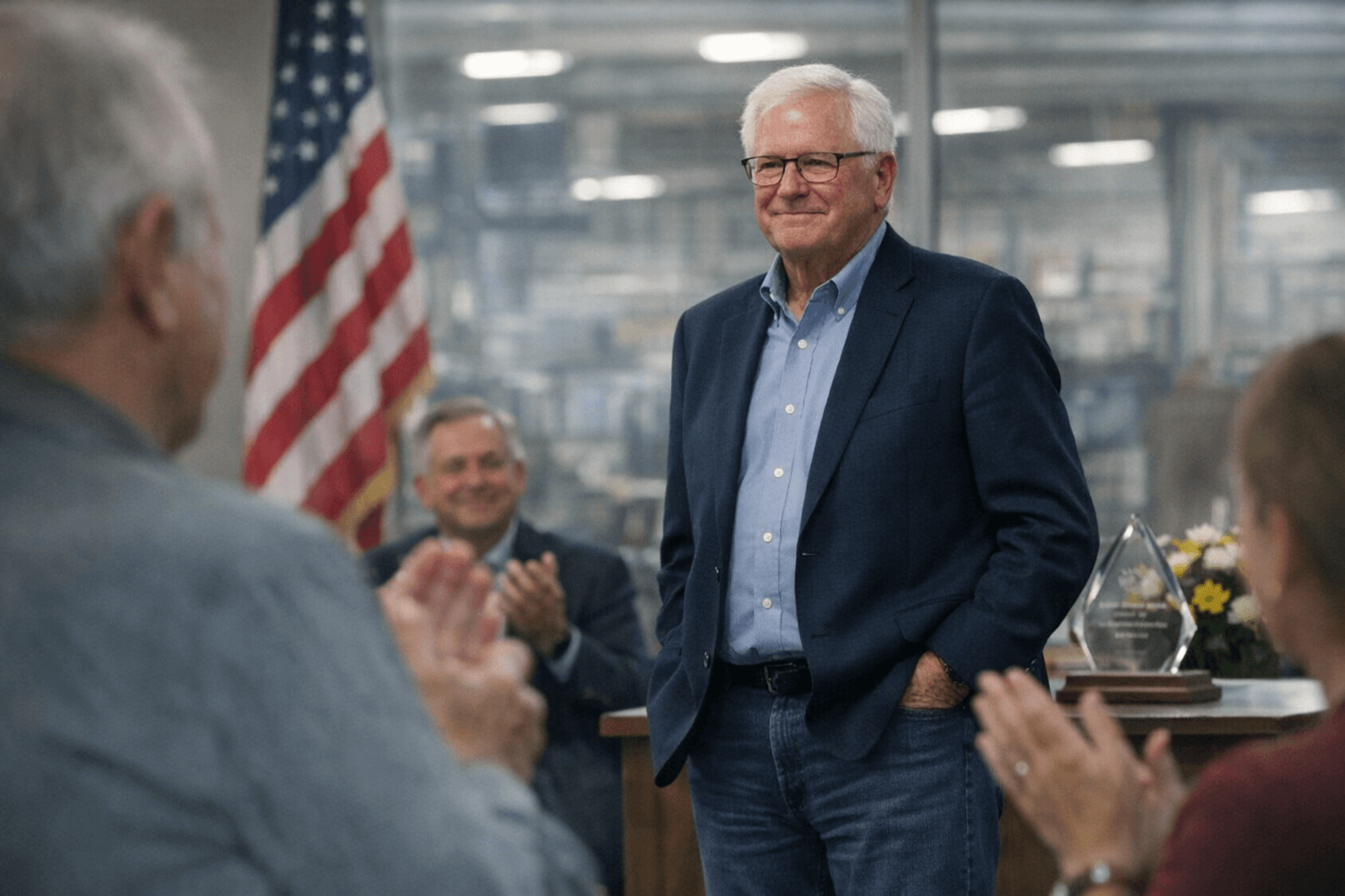 Jasper Group honors longtime leader Mike Elliott, marks decades of influence