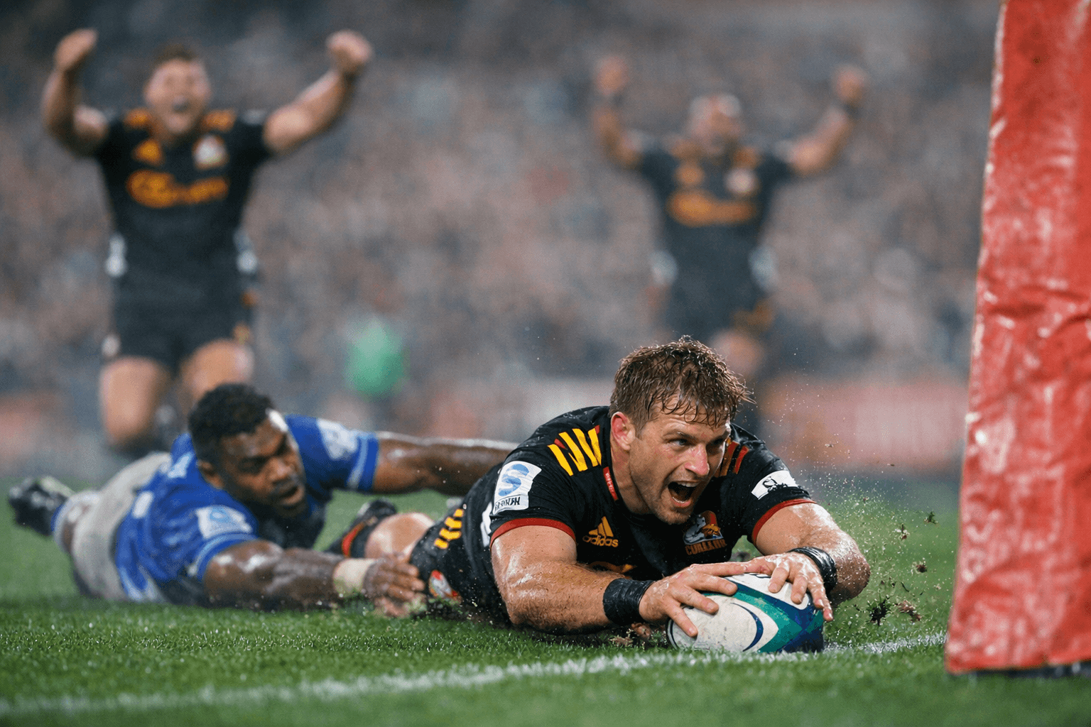 Chiefs top Super Rugby Pacific after bizarre try sinks Drua