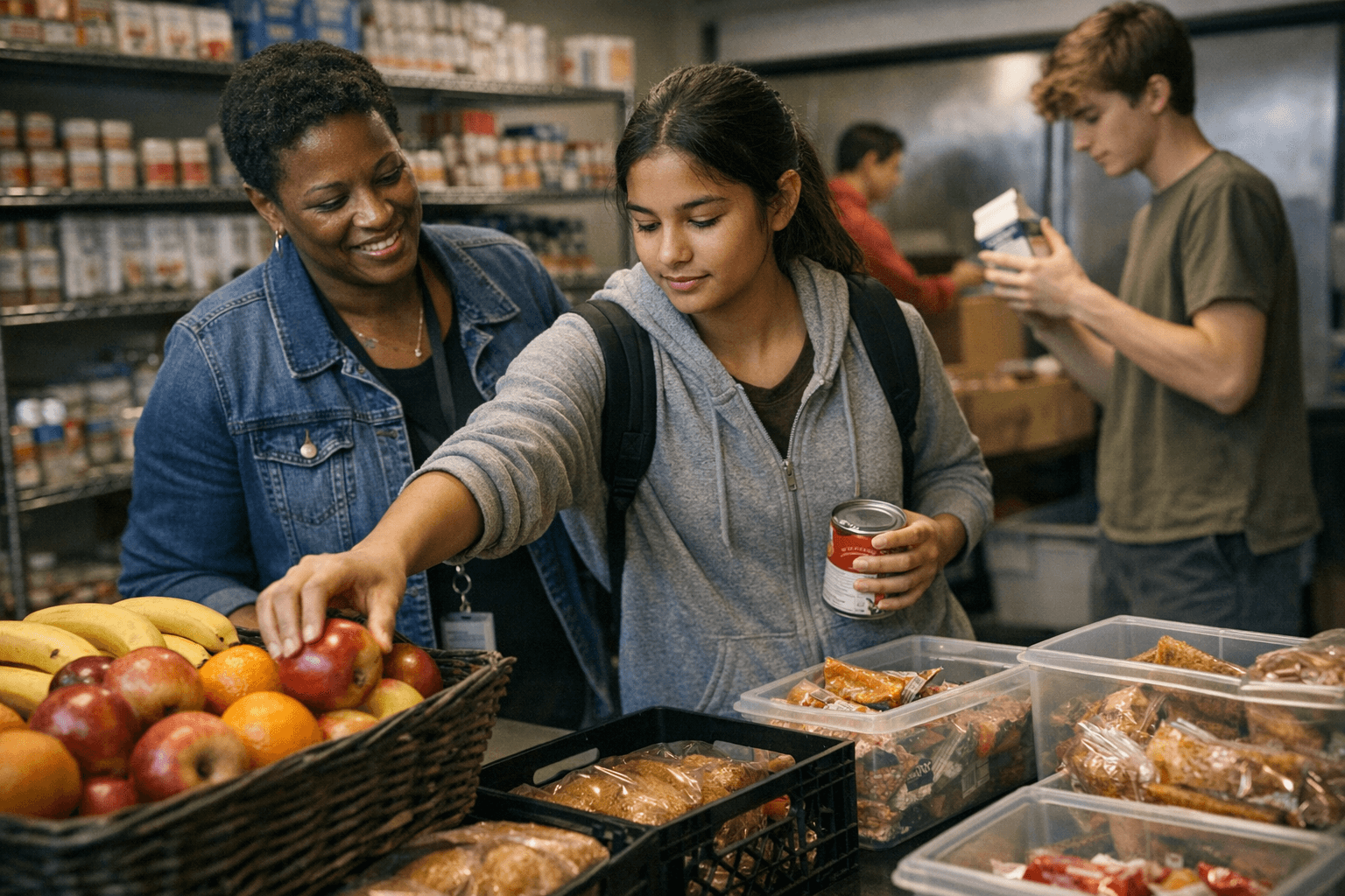 Feeding America toolkit urges school pantries to offer choice, dignity