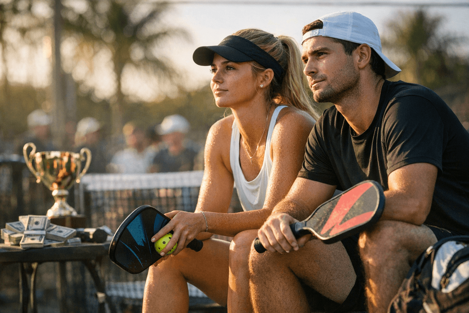 Pro pickleball stars earn millions through contracts, sponsors, prize money