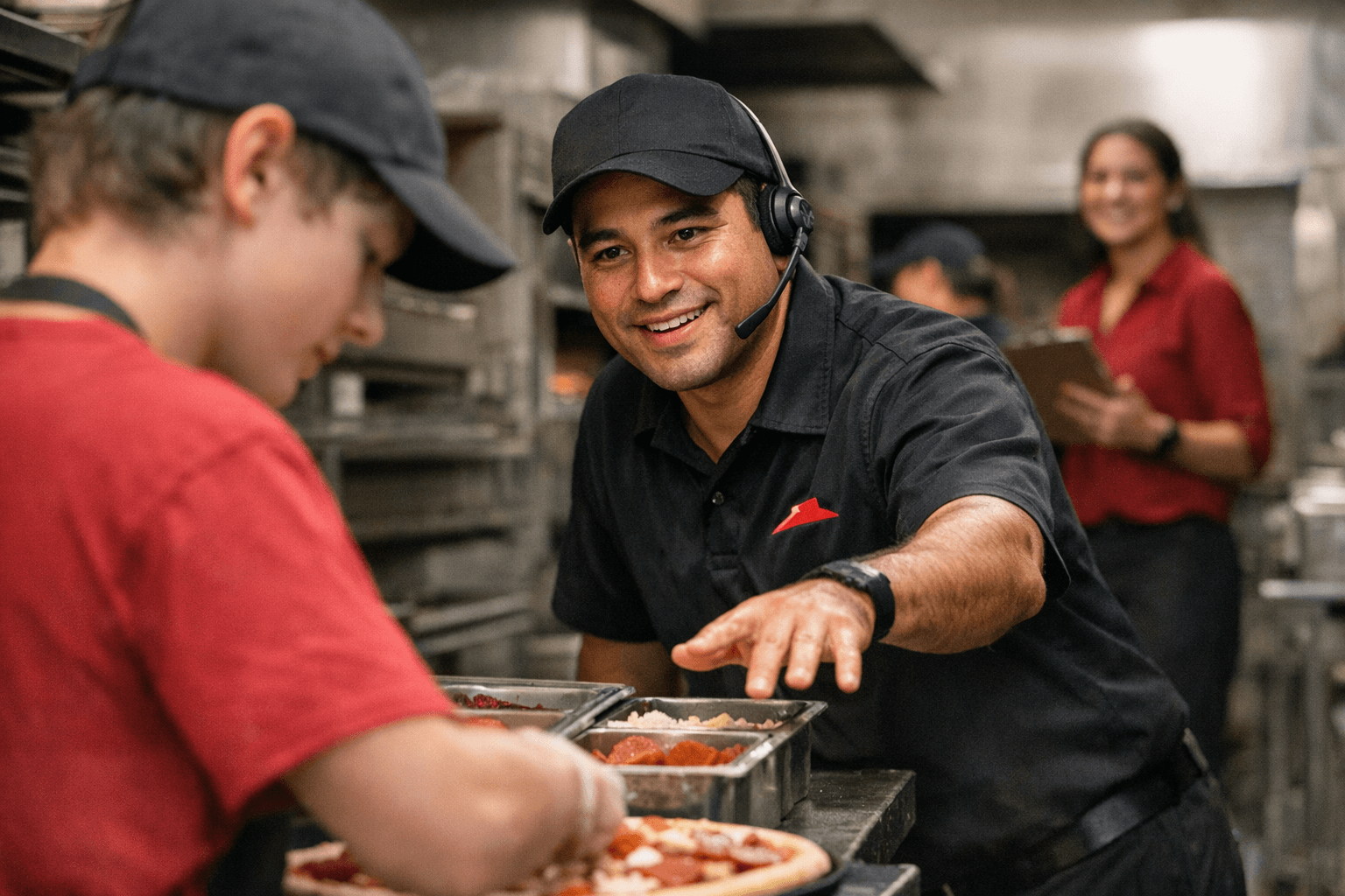 Pizza Hut promotes clear career paths from crew to management