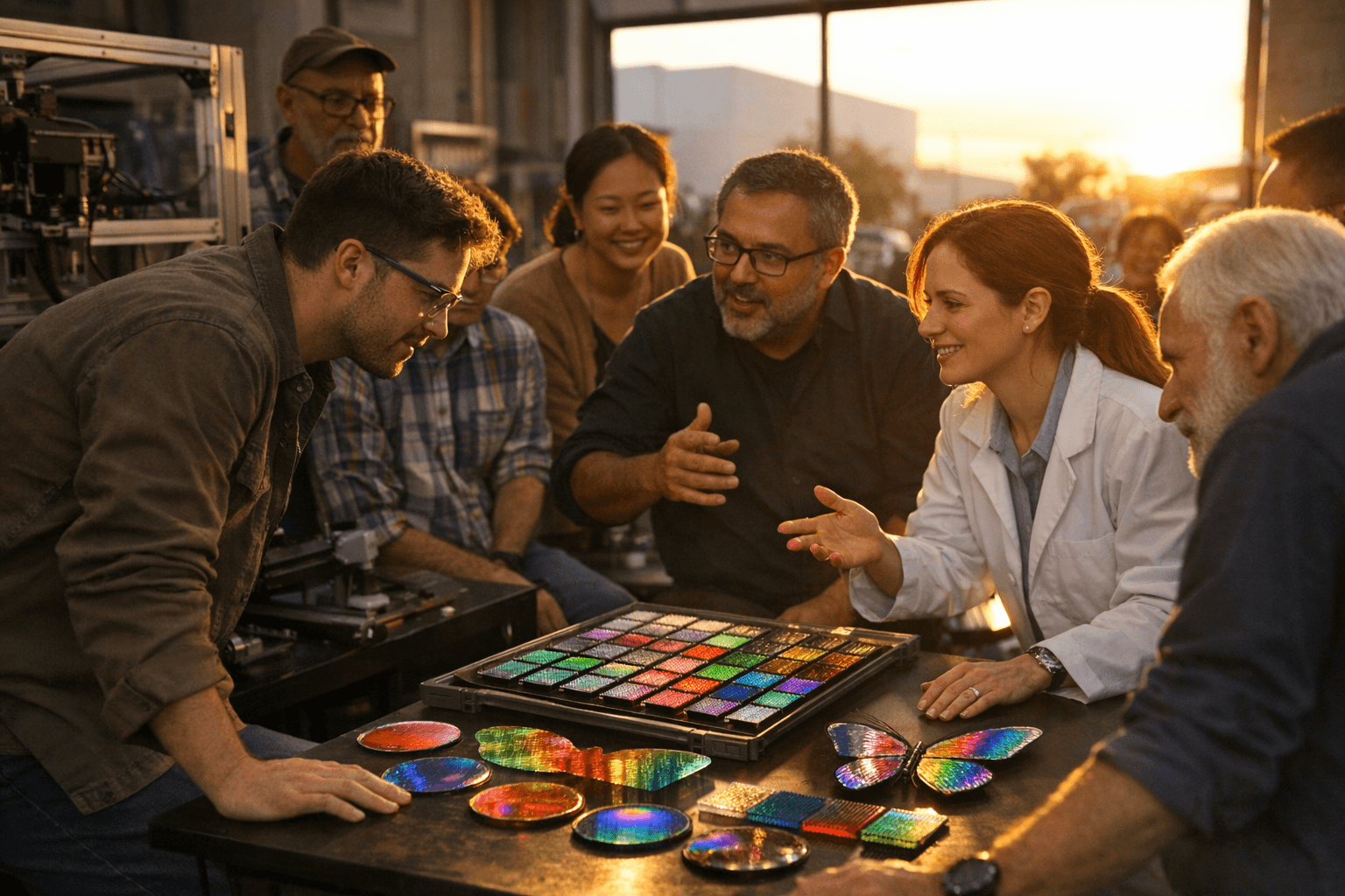 3D printing breakthrough enables mass-produced structural colors for displays, pigments, and sustainable dyes