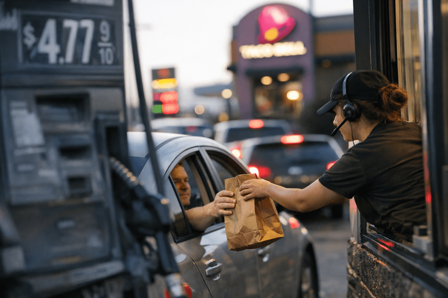 High gas prices could curb Taco Bell drive-thru visits, value orders