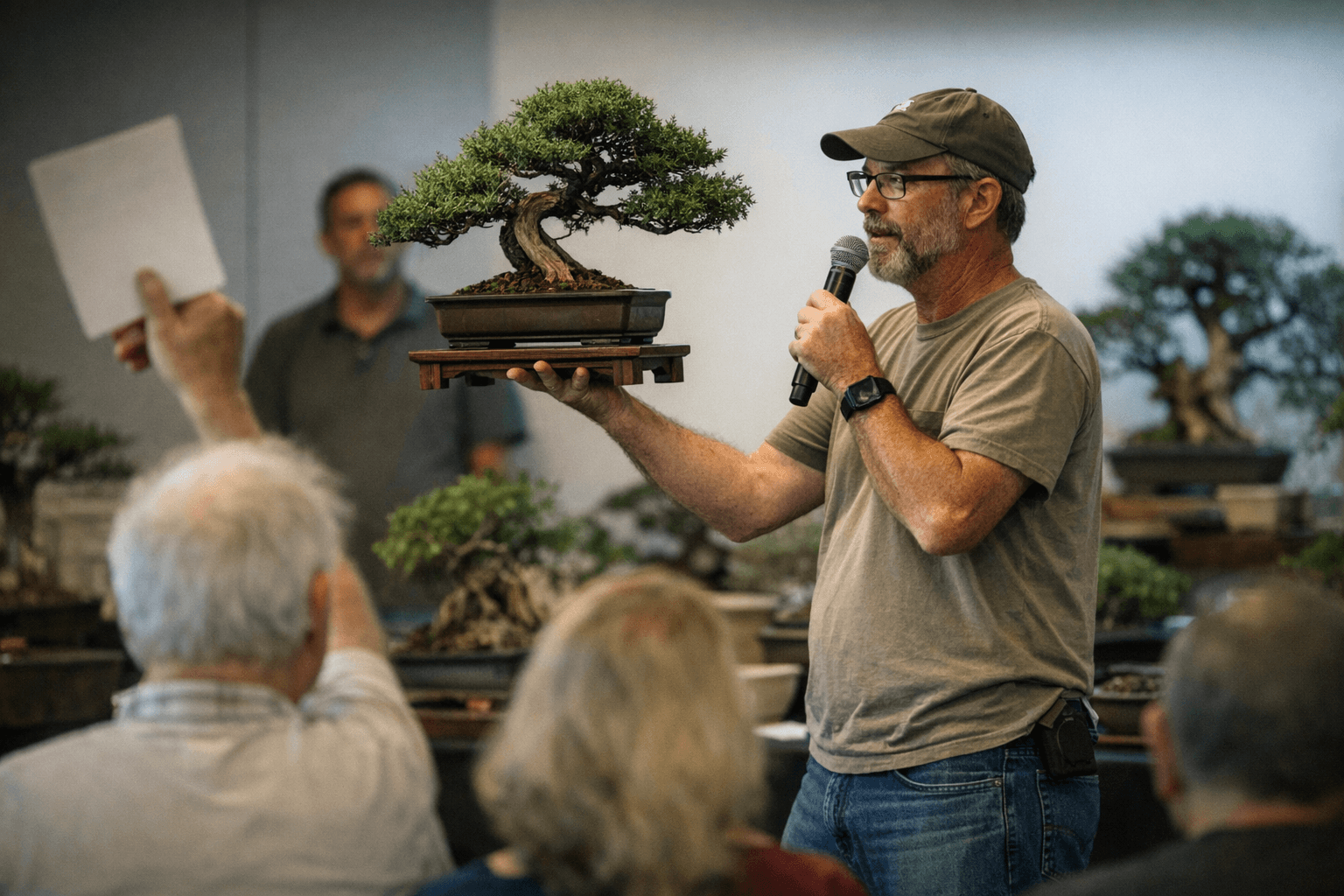 Cape Fear Bonsai Society hosts annual auction, welcoming beginners and collectors