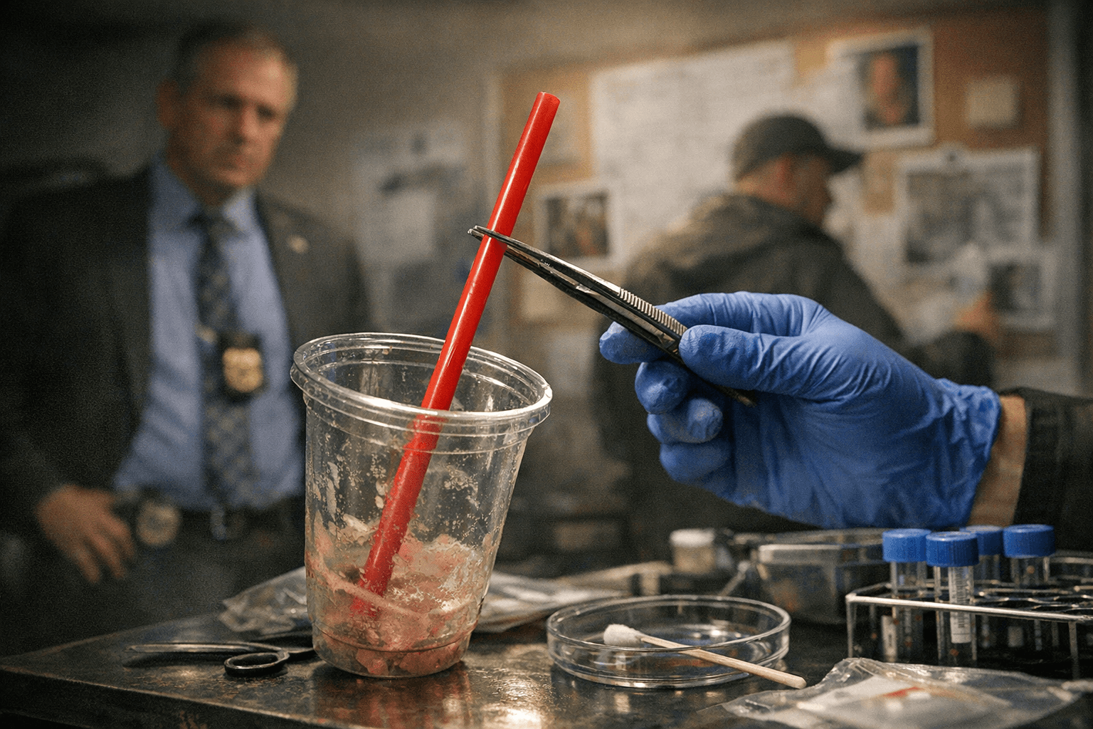 DNA from Discarded Straw Identifies Suspect in Long Island Cold Case Murder