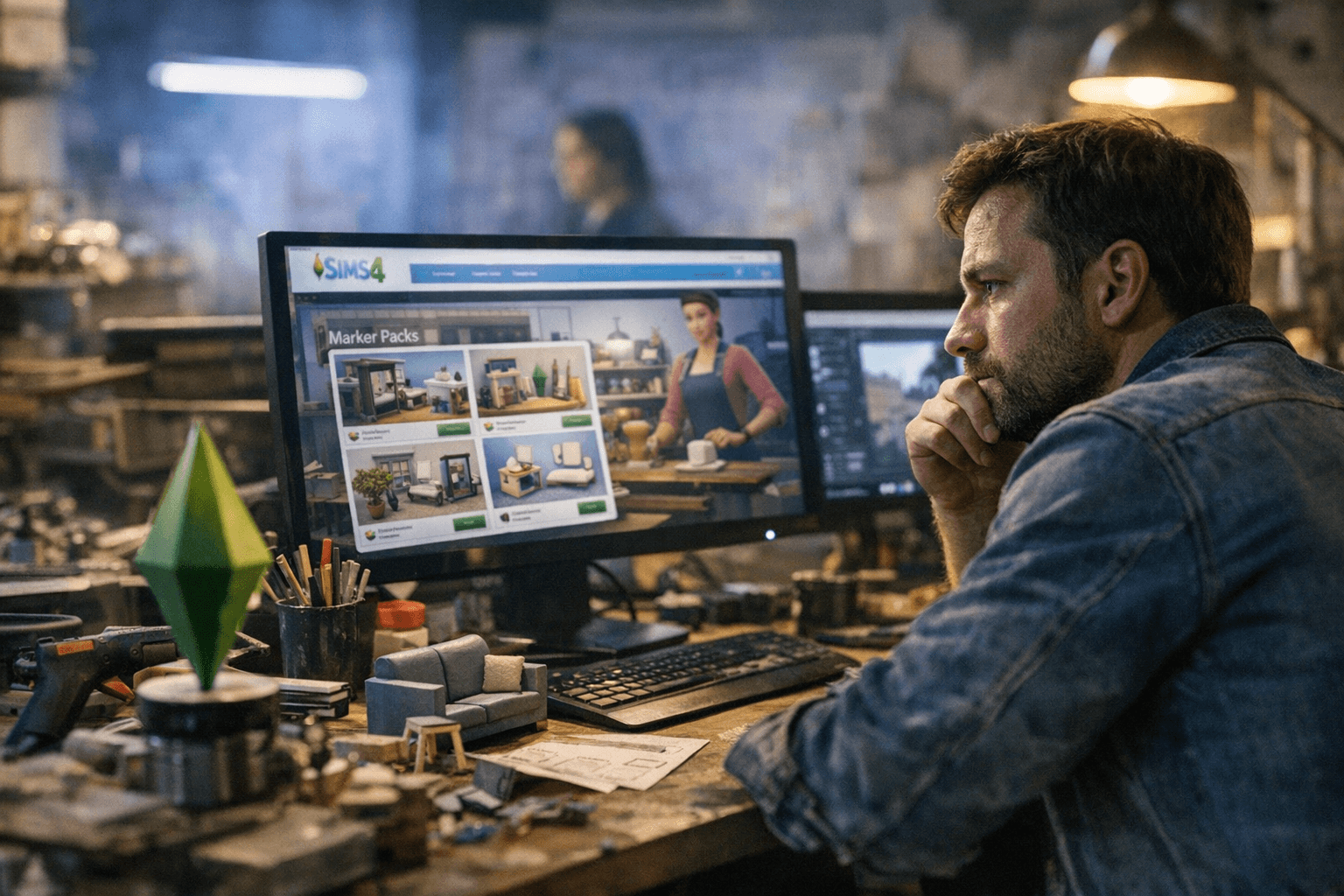 EA reportedly uneasy as Sims 4 Marketplace Maker Packs underperform expectations