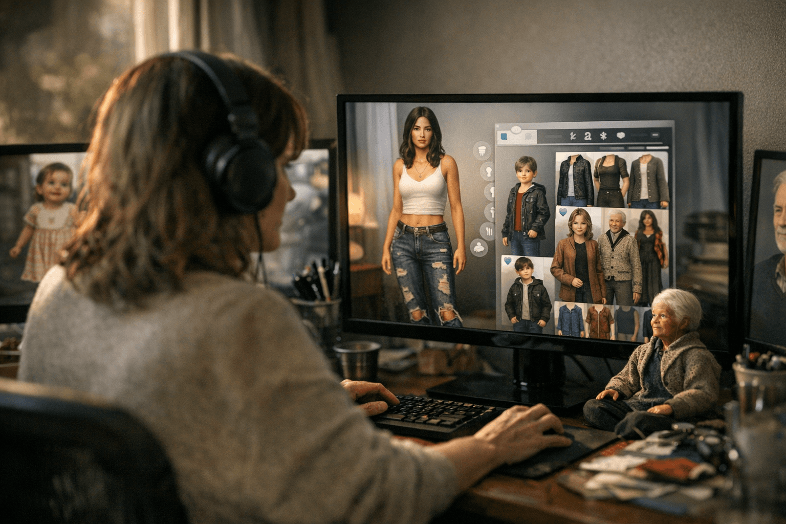 Sims 4 roundup spotlights realistic alpha clothing CC for every age