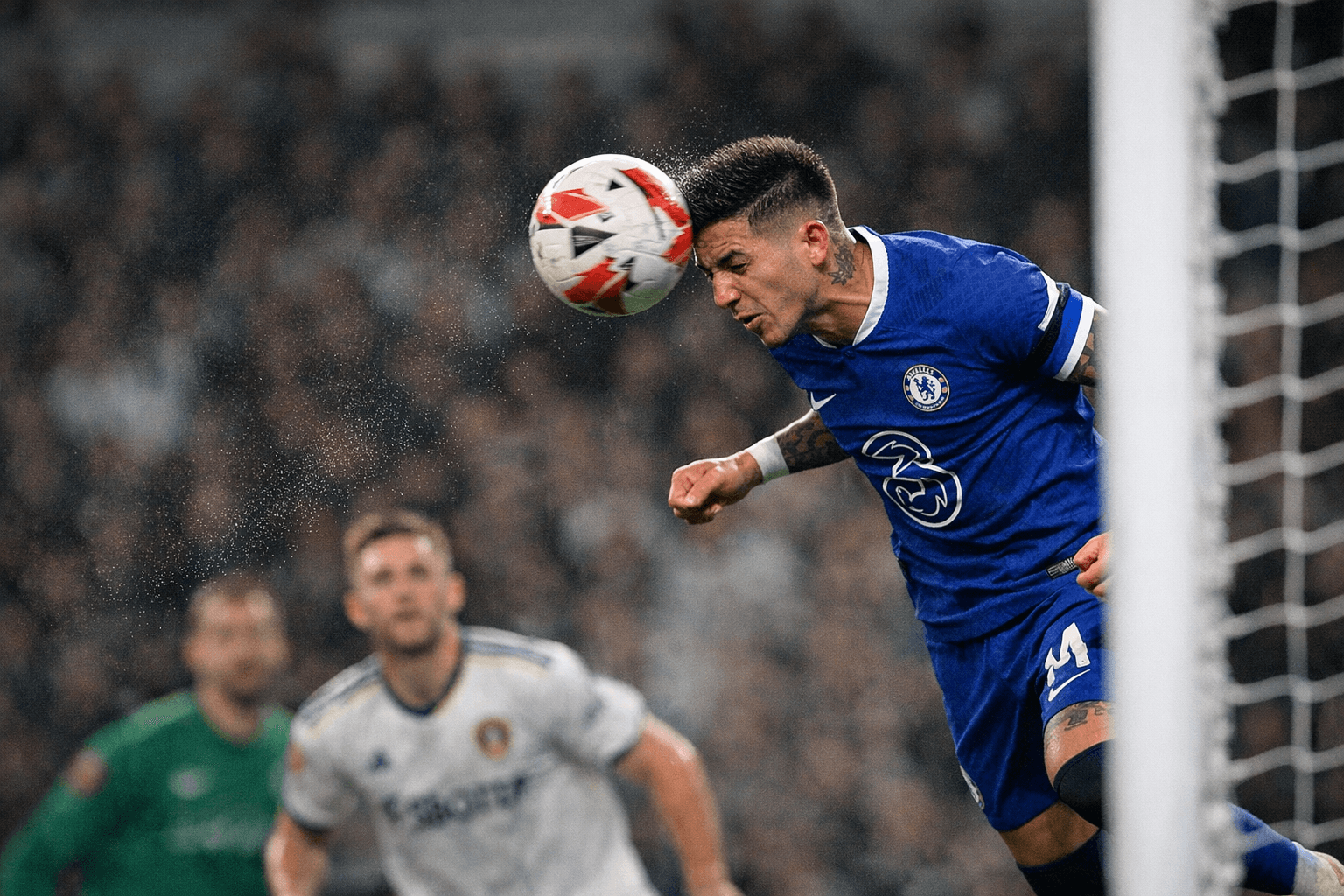 Fernandez header sends Chelsea past Leeds into FA Cup final