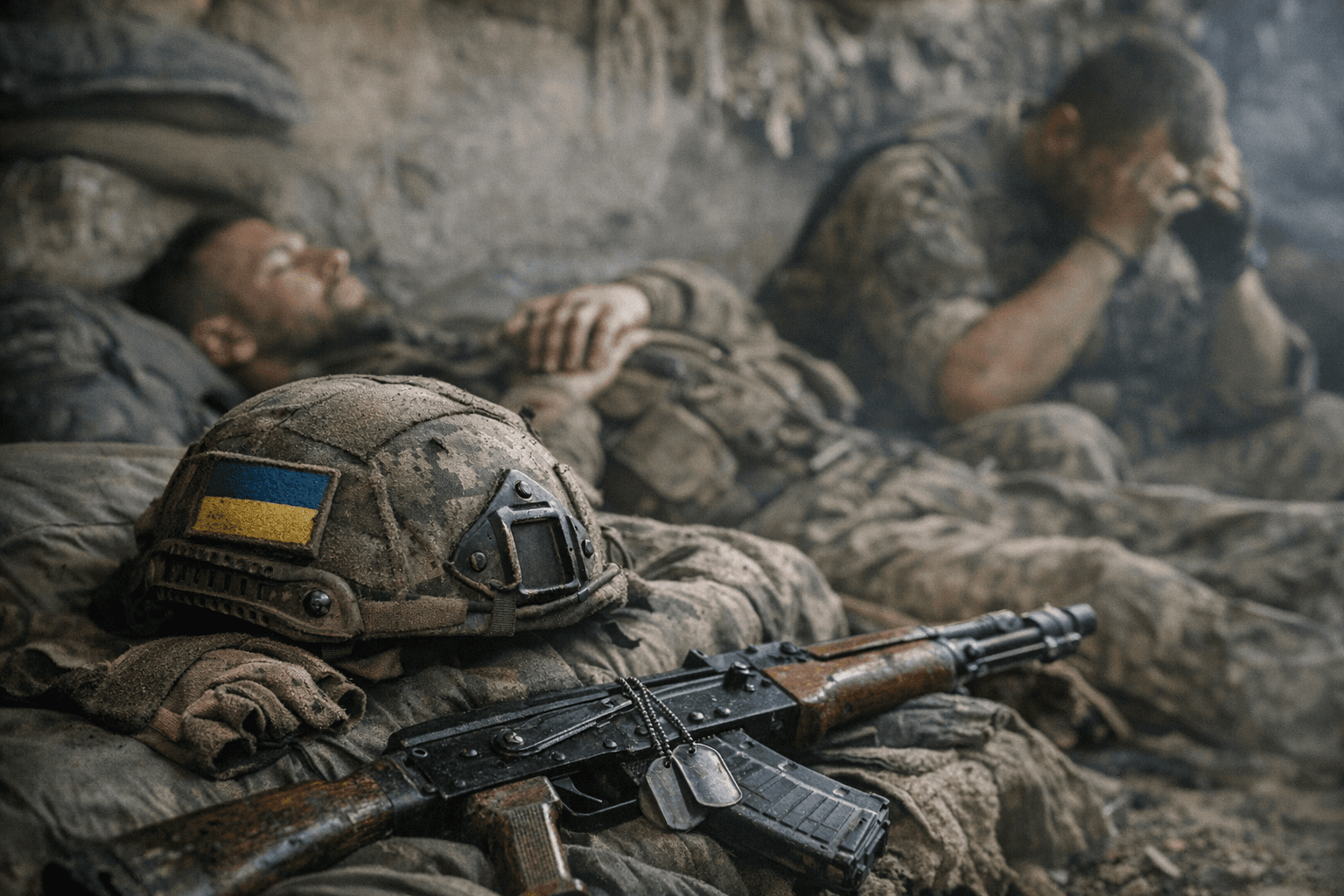 Ukrainian photographer shortlisted in Royal Photographic Society exhibition for war-time rest image