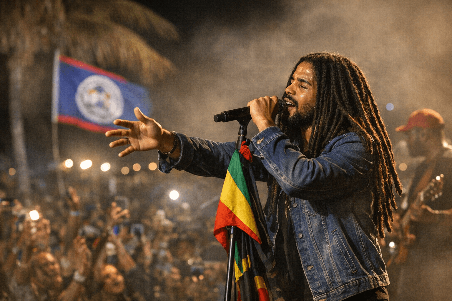 Skip Marley makes first Belize performance at Music World Festival
