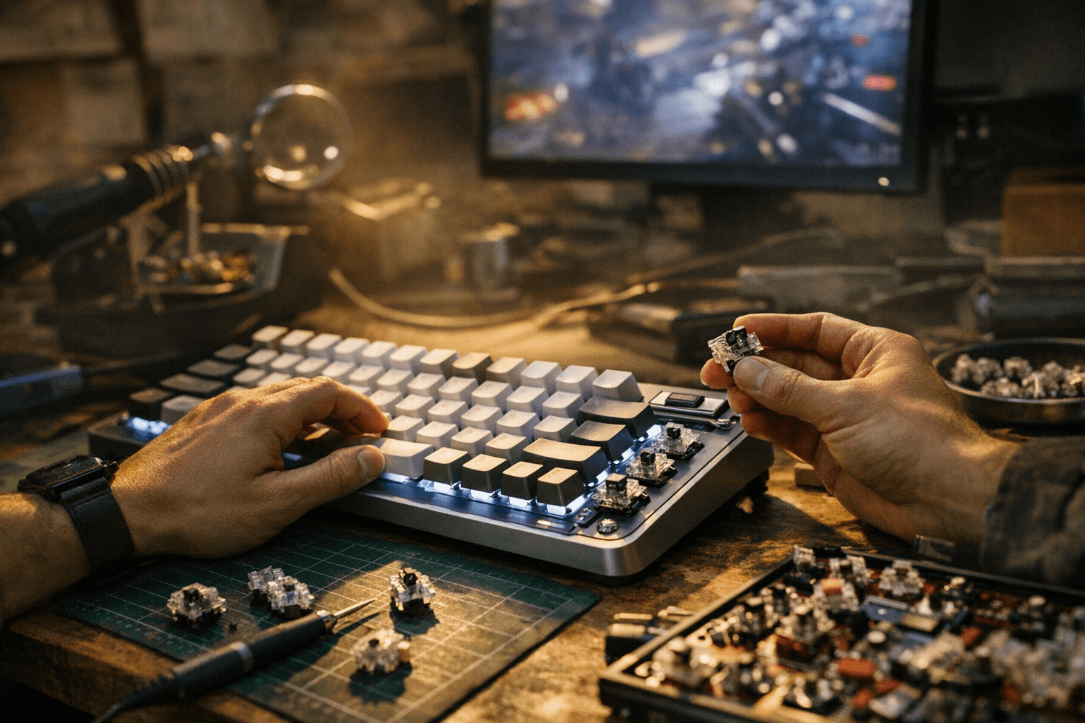 Lofree launches Hyzen, a mechanical-magnetic keyboard with Kailh Nexus switches
