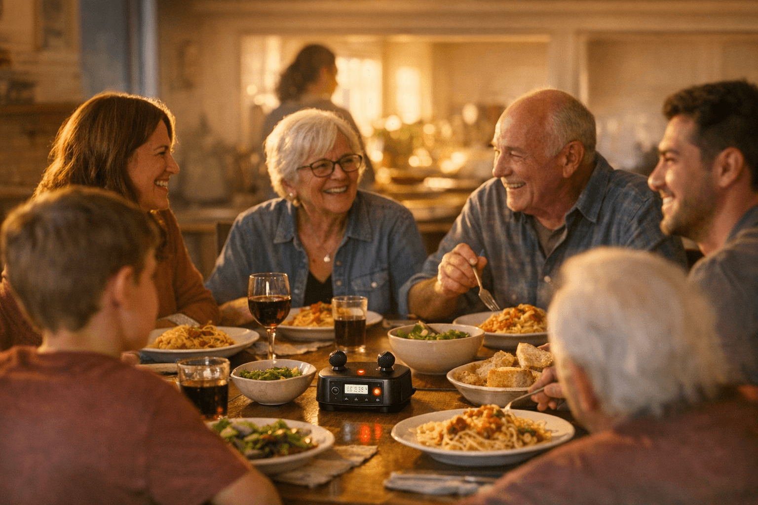 Prego launches device to record family dinners for Library of Congress archive