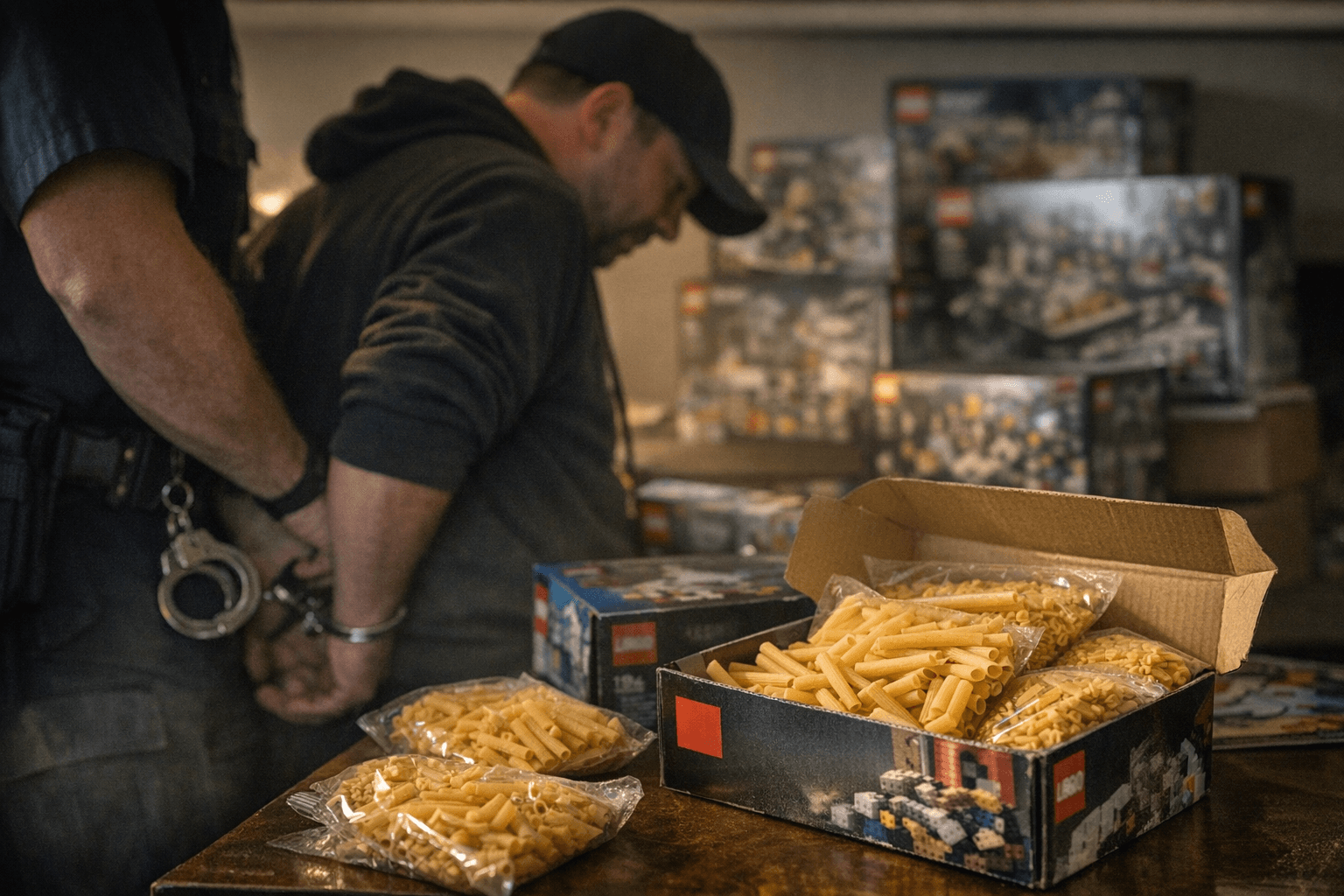 California man allegedly stuffed Lego returns with pasta in $34,000 scam