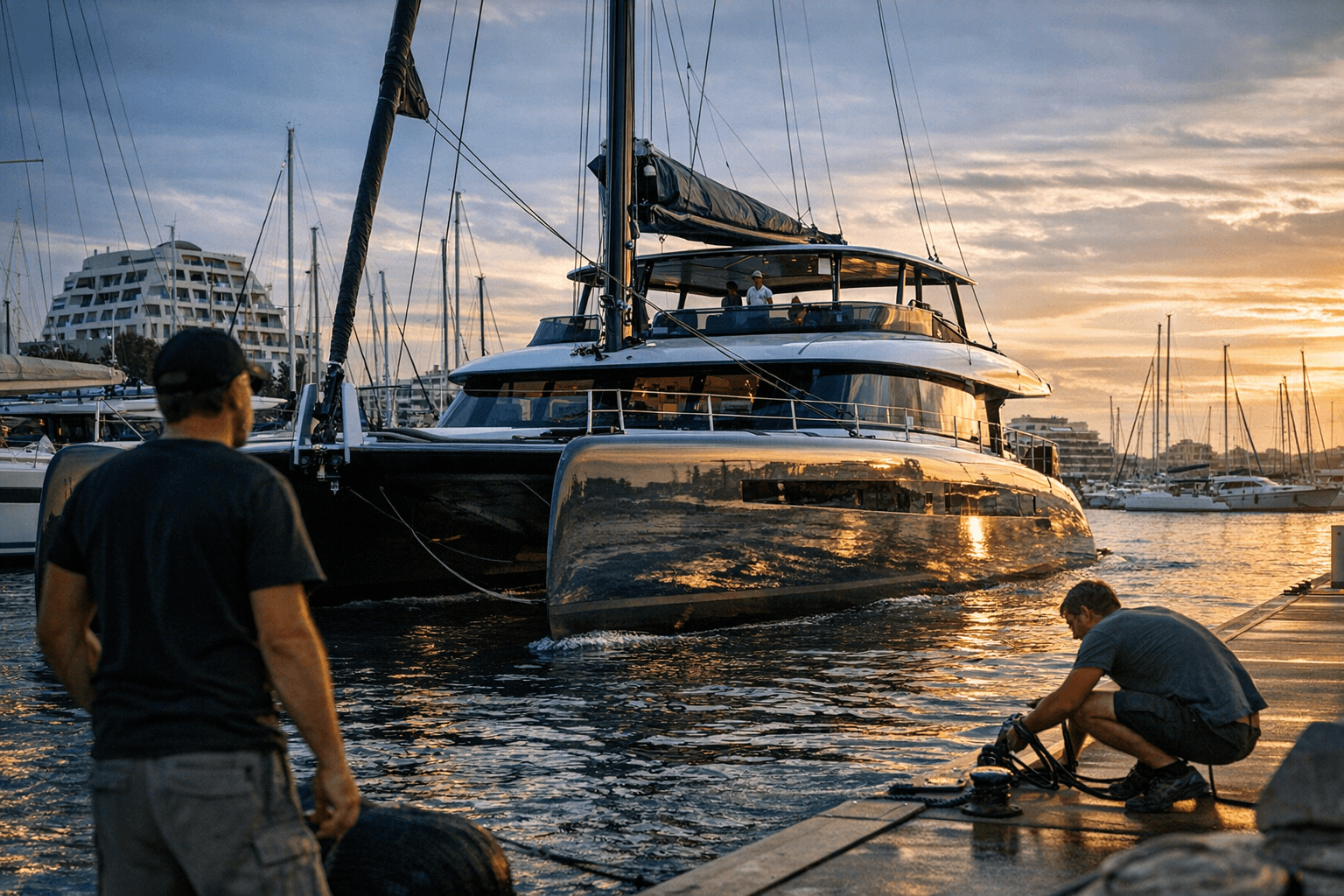 McConaghy MC75 hits 29 knots, proven luxury catamaran returns to La Grande-Motte