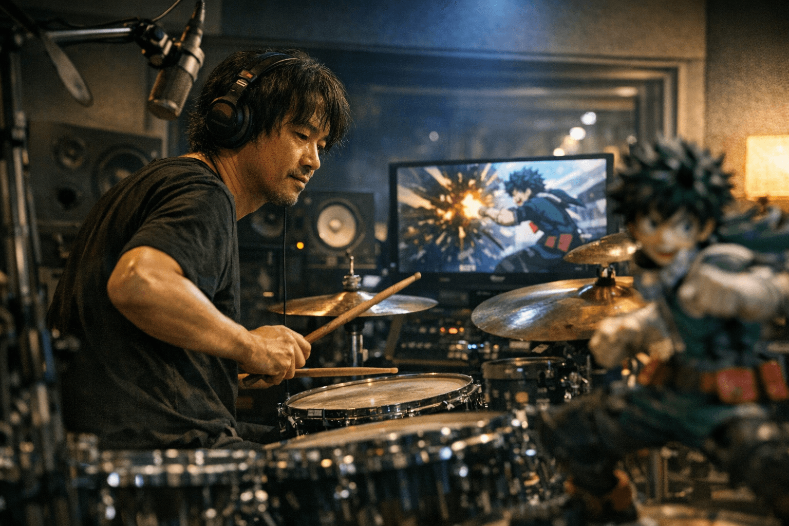 Yuki Hayashi explains how You Say Run’s drums power My Hero Academia scenes
