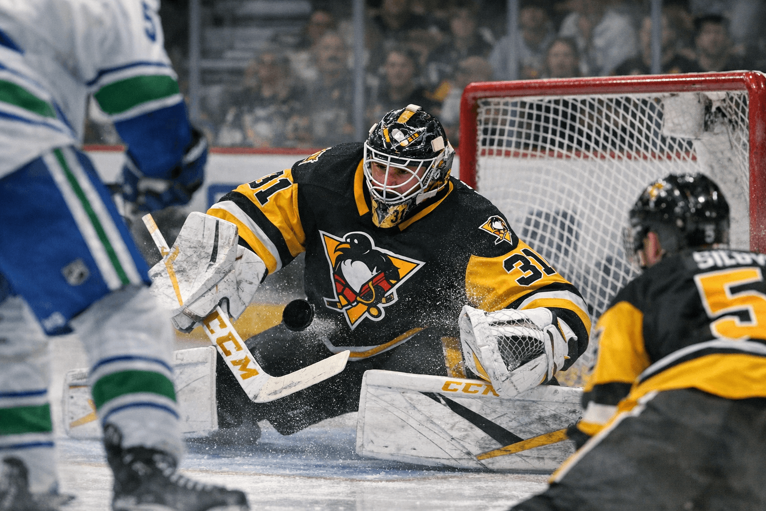 Penguins turn to Calder Cup MVP Arturs Silovs in must-win Game 4