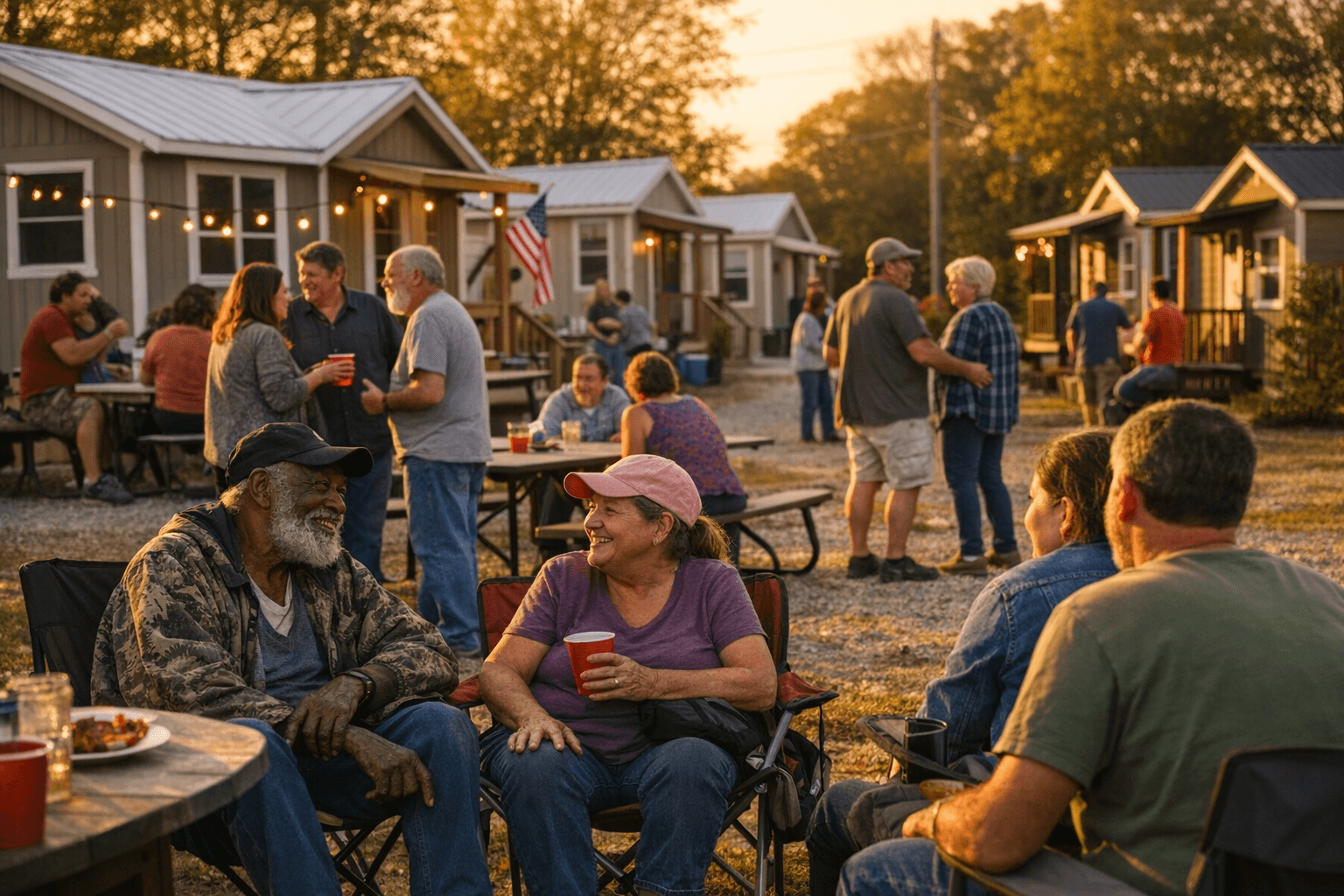 Providence Park tiny homes welcome first residents in Little Rock