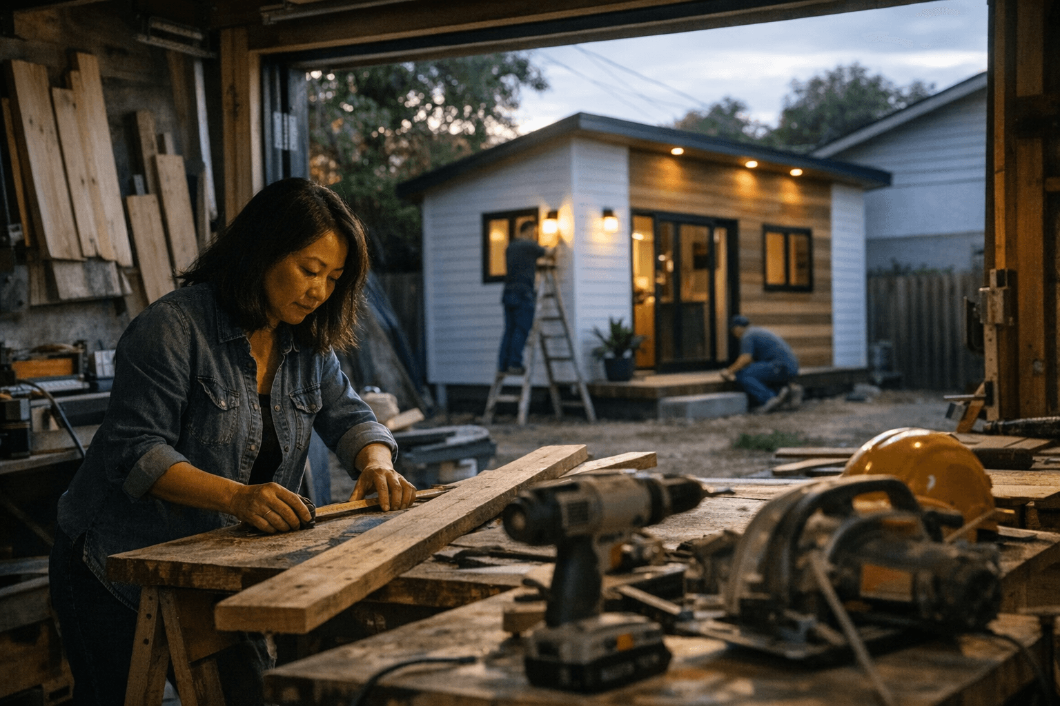 California Planner Builds Backyard Tiny Home to Ease Housing Shortage