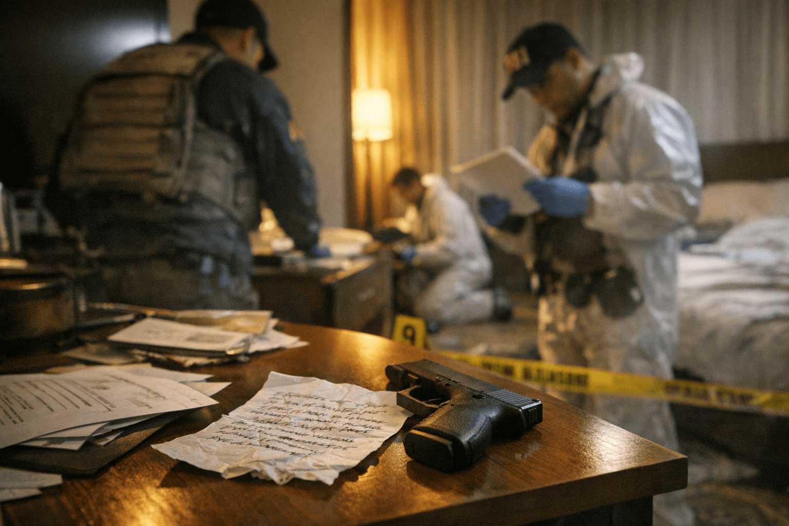 White House dinner suspect wrote anti-Trump note before shooting, NBC says