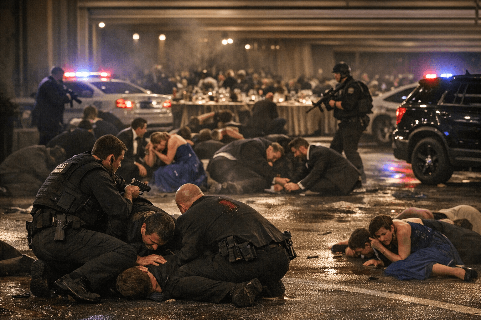 Gunshots Interrupt White House Correspondents' Dinner, Secret Service Stops Armed Suspect