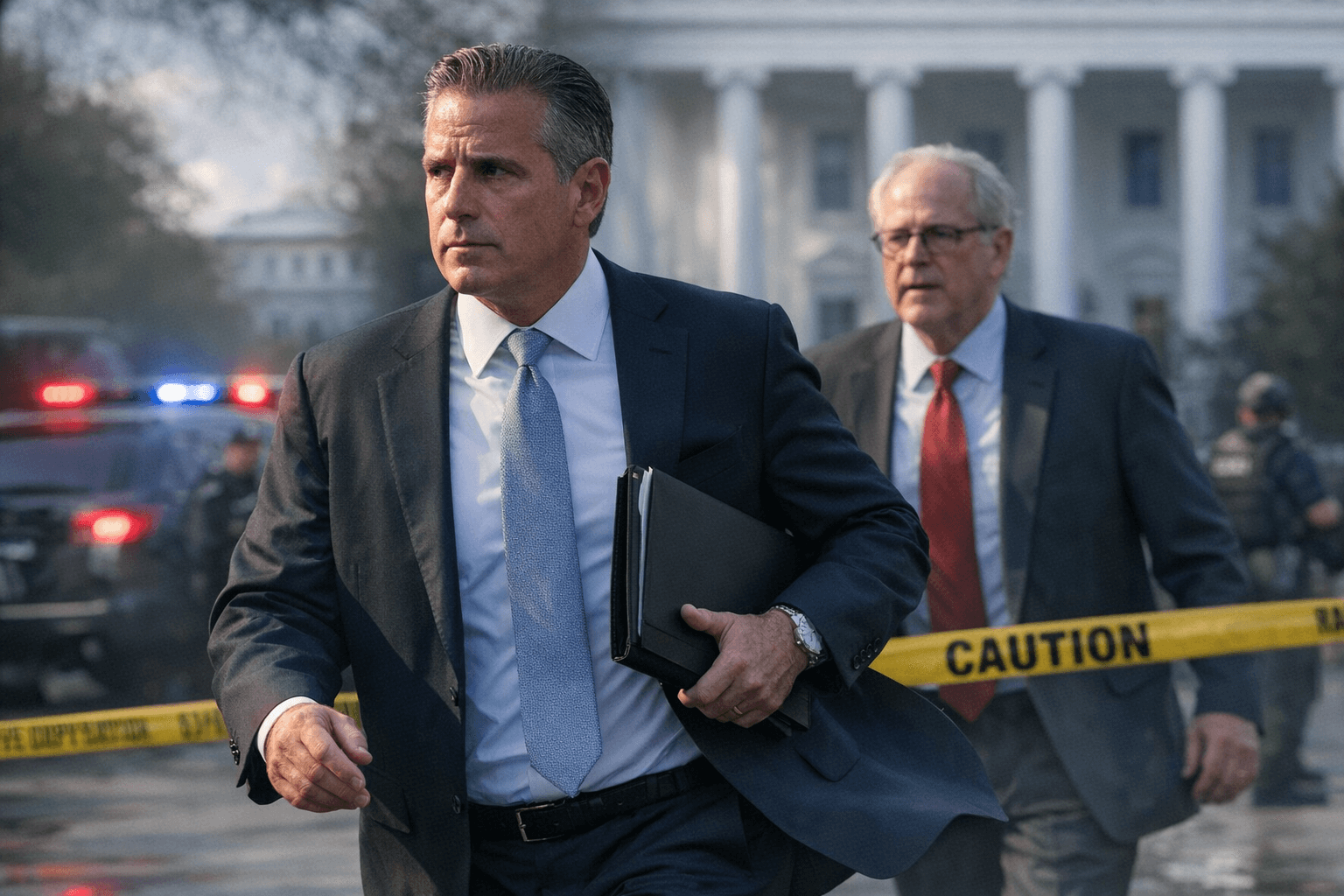 Blanche, Wirth join Face the Nation after White House shooting scare