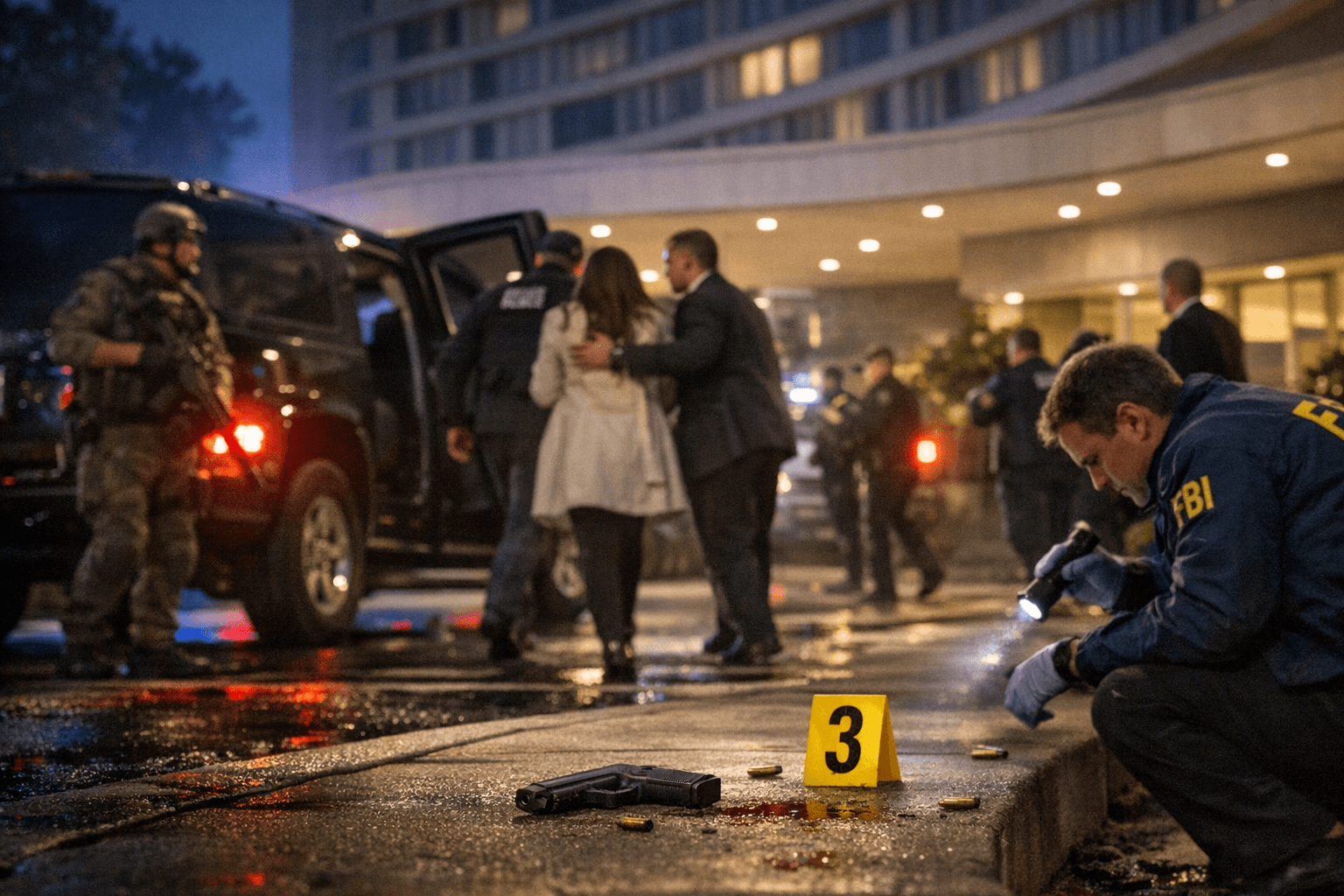 Washington Hilton, site of Reagan shooting, jolted by new gunfire crisis
