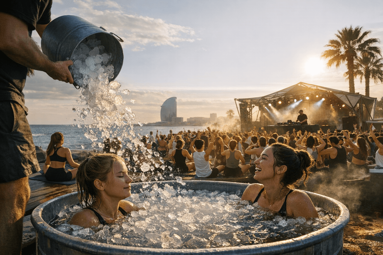 Wellness Rave brings 4,000-person wellness festival to Barcelona in June 2026