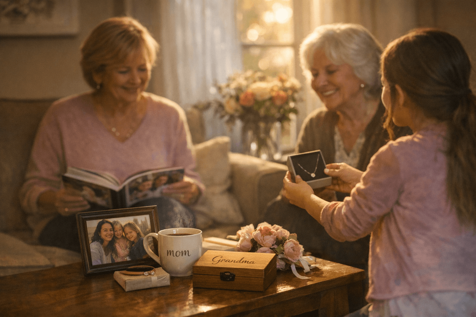 Thoughtful personalized Mother’s Day gifts for moms, grandmas, and aunts