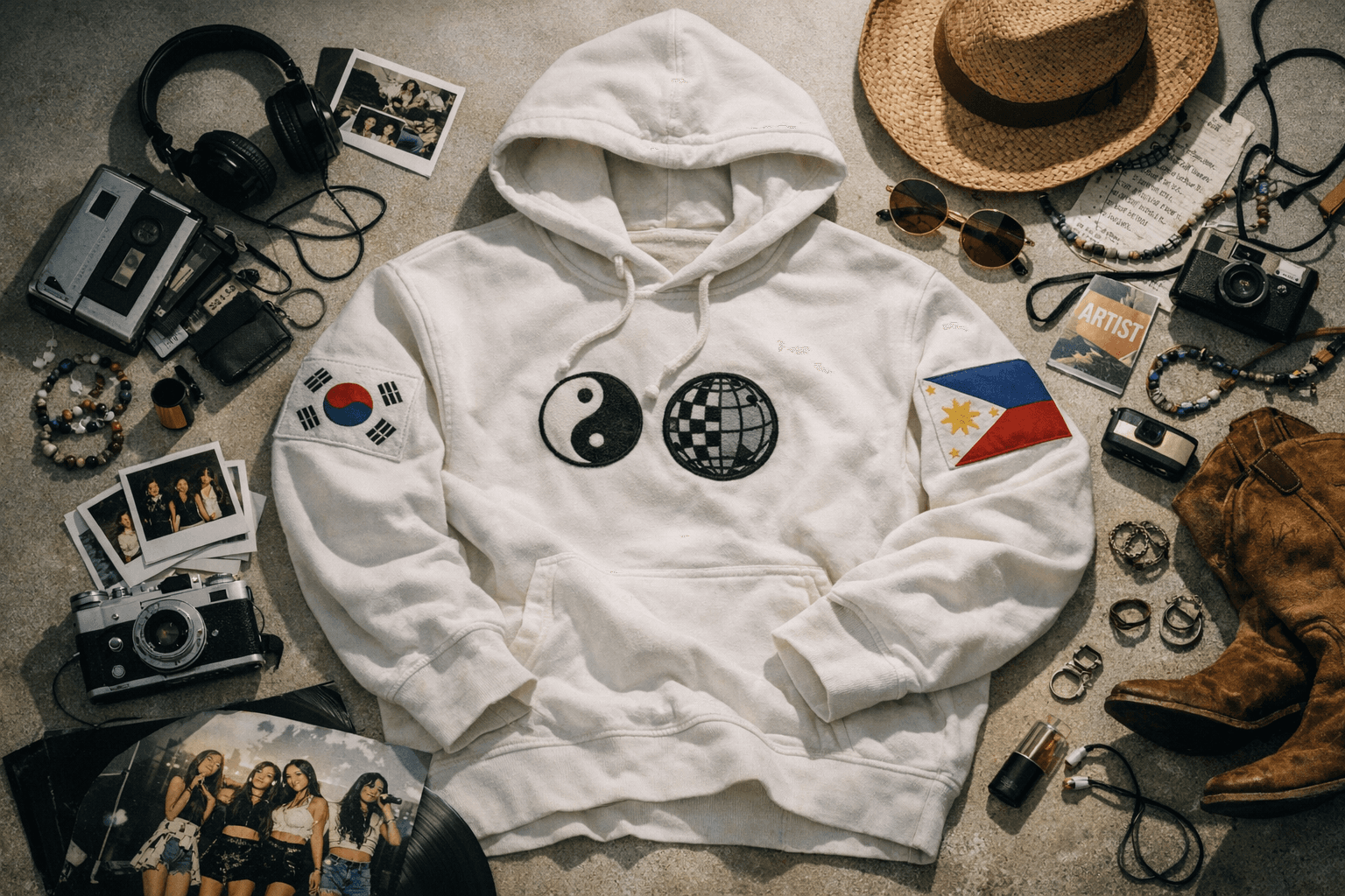 KATSEYE’s Gap hoodie drop blends heritage, music, and Coachella buzz