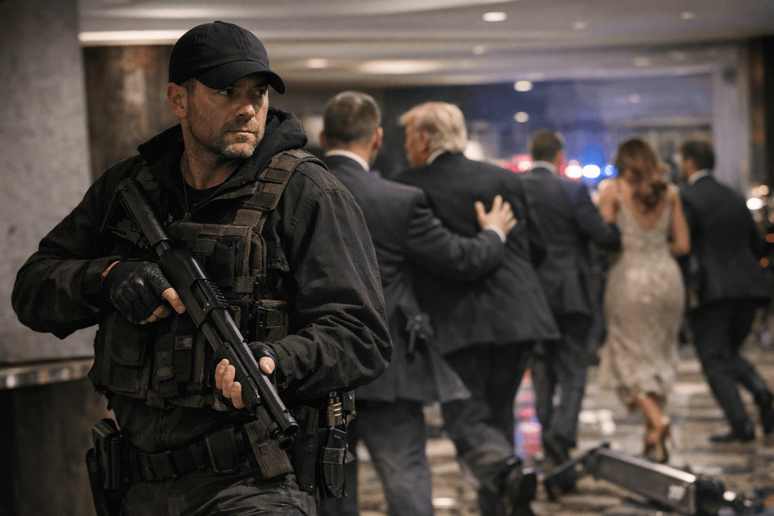 Armed suspect breached White House dinner security, forcing Trump evacuation