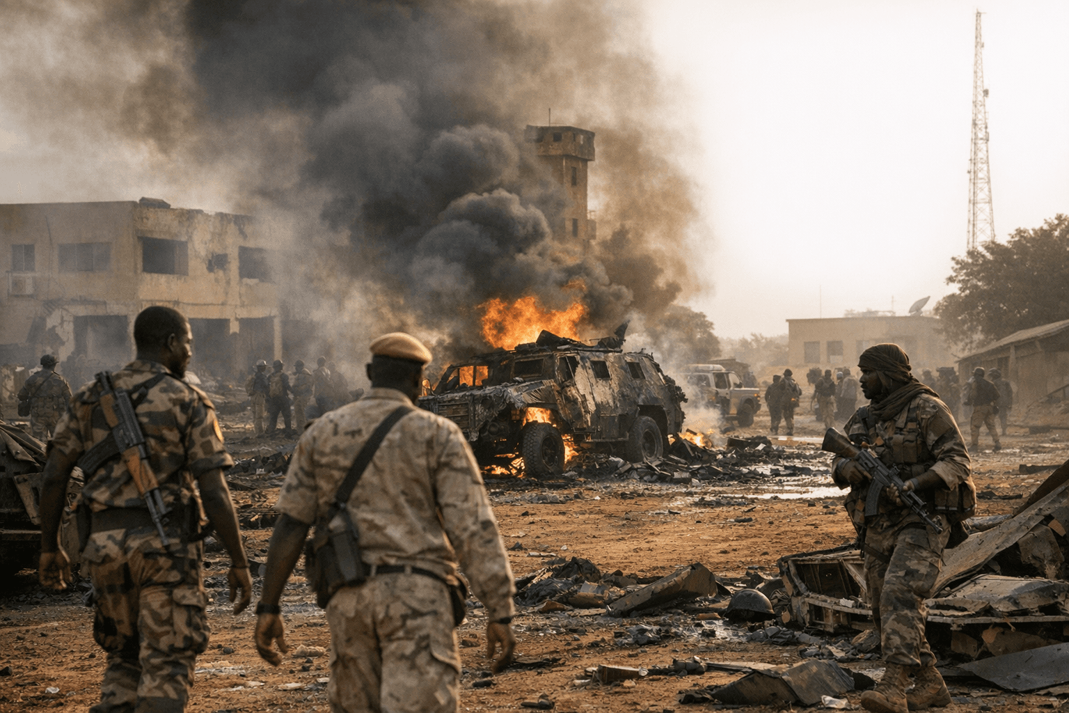 Coordinated militant attacks rock Mali, defense minister killed in assault