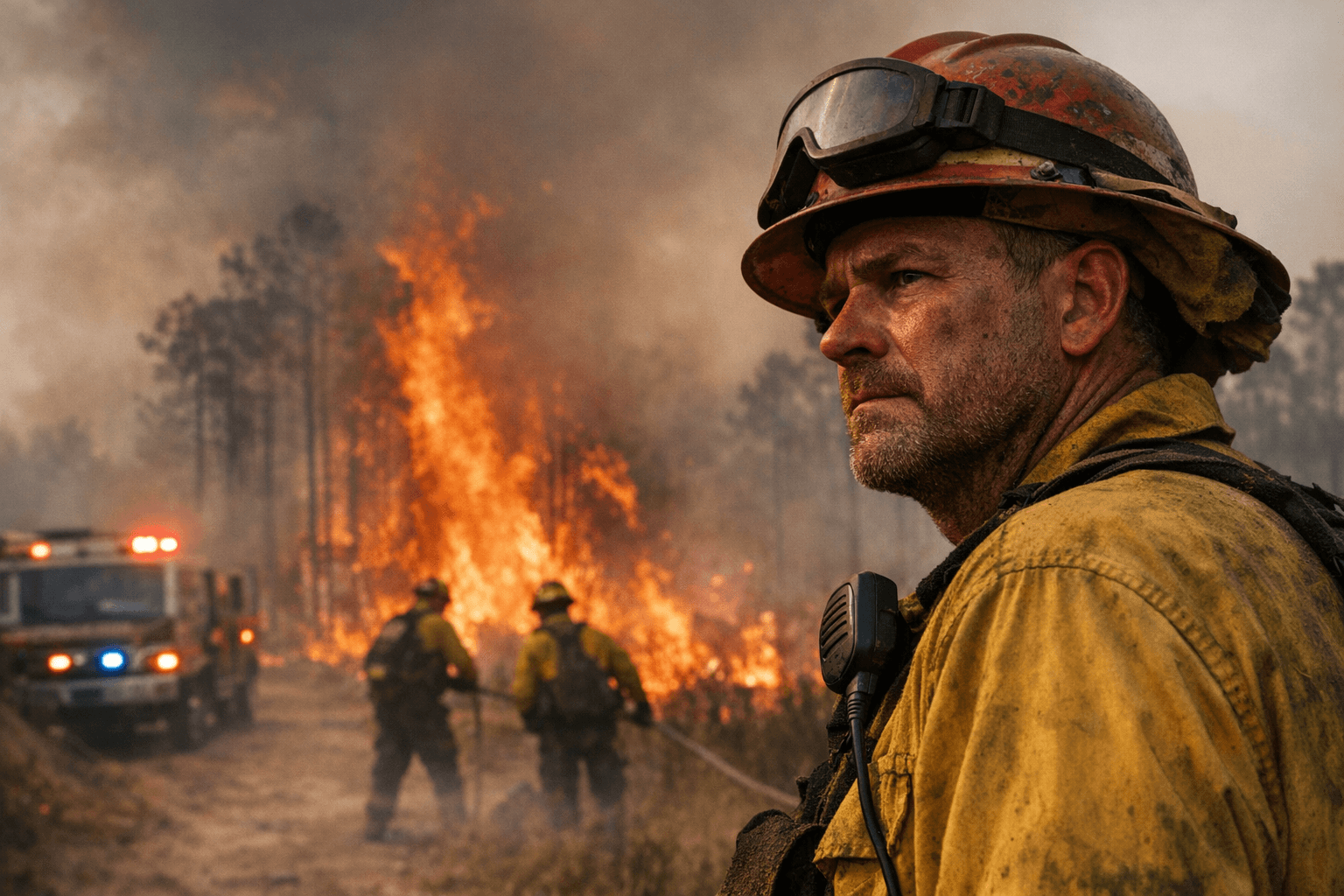 Georgia wildfires grow past 31 square miles, emergency declared statewide