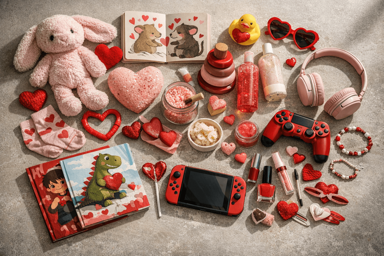 Kid-friendly Valentine’s gifts for babies through teens, from books to bath sets