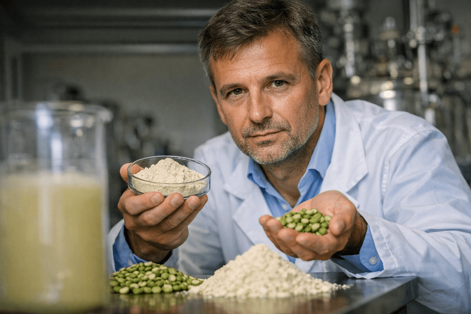 Zurich startup SentiaNova unveils neutral-tasting pea protein technology