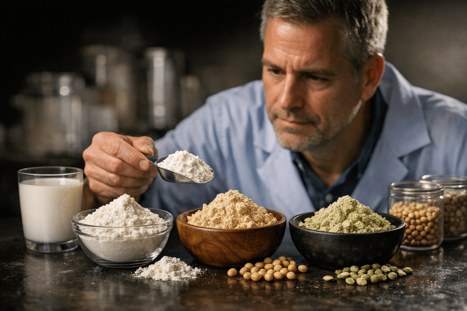 ADM helps brands choose dairy, soy, or pea protein blends