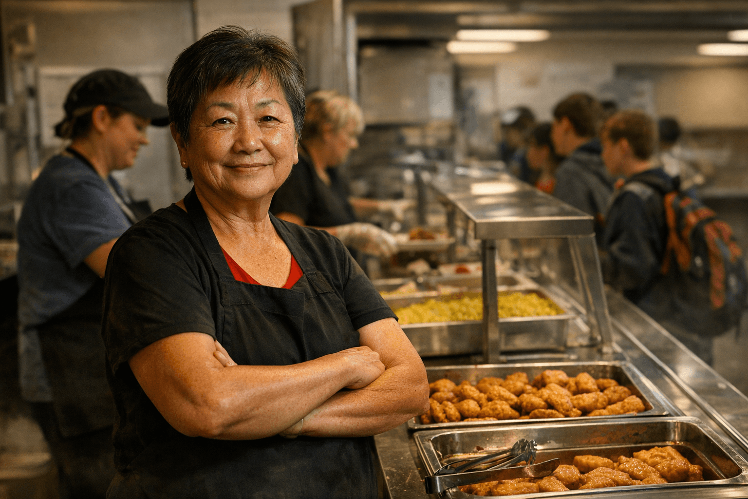 Yvonne Lee honored for 30 years feeding RE-1 Valley students