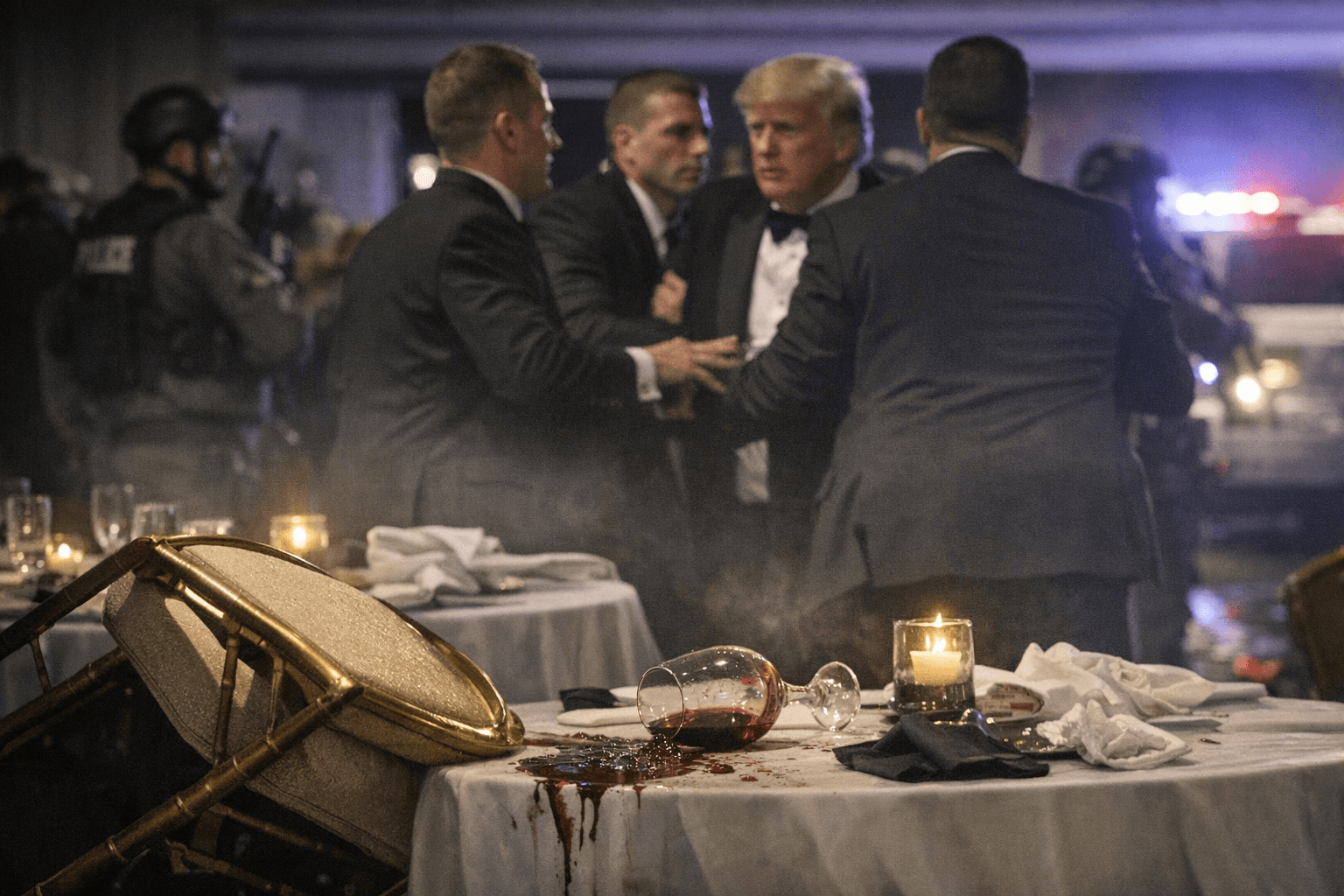 Trump recounts White House Correspondents' Dinner evacuation after gunman attack