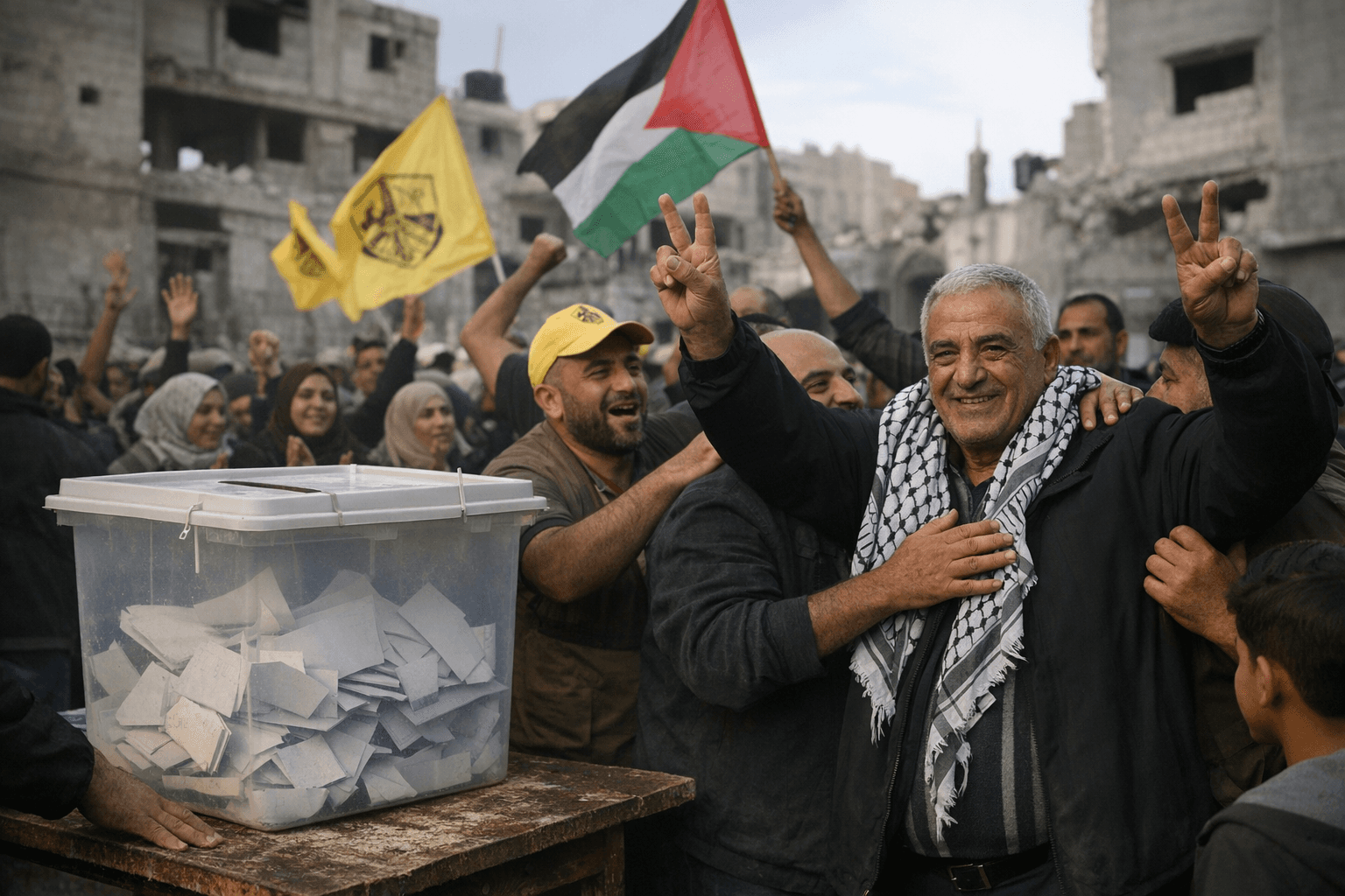 Abbas Loyalists Dominate Palestinian Municipal Vote, Including First Gaza Election Since 2006