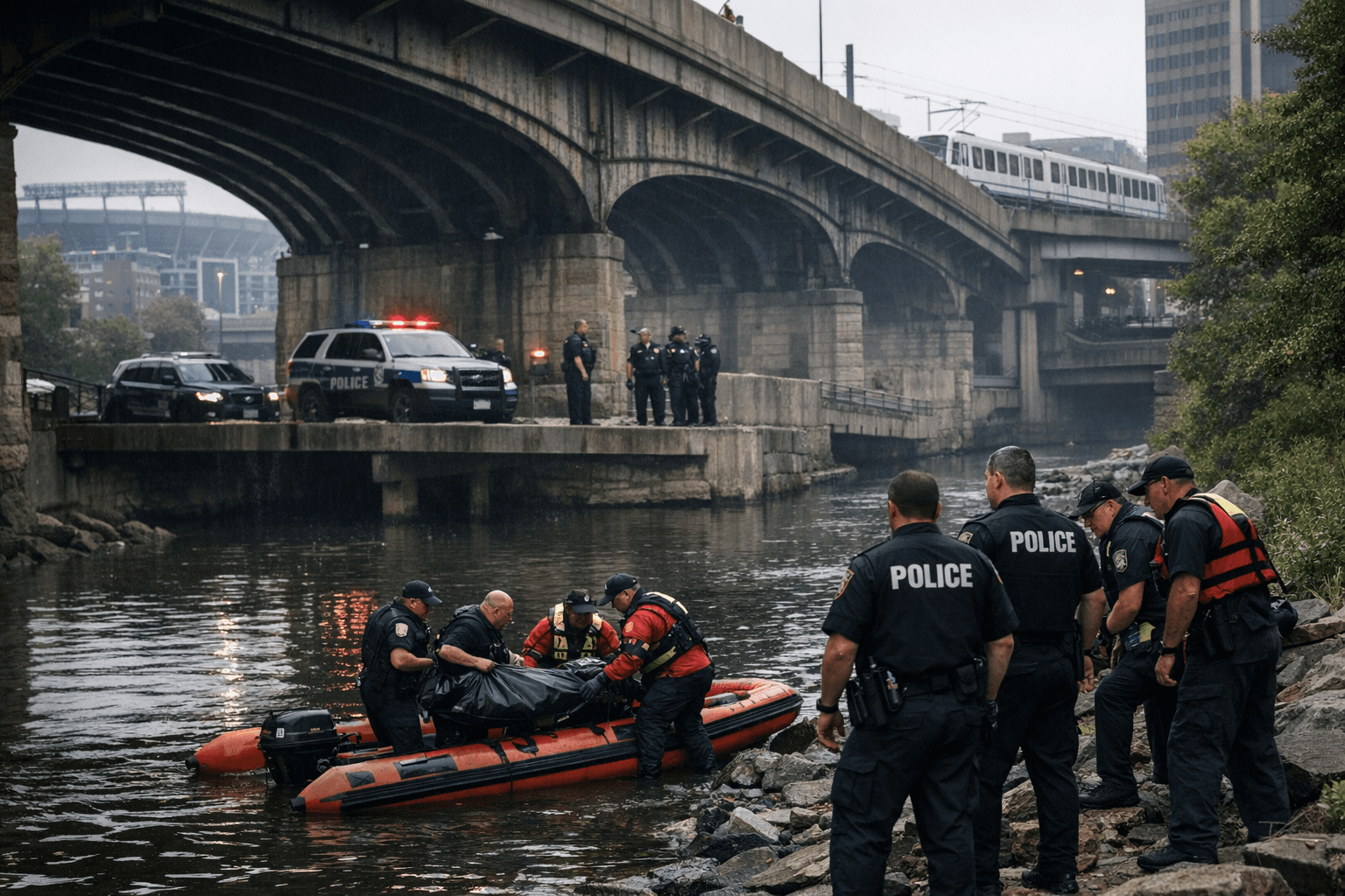 Baltimore police recover woman’s body from water near downtown bridge