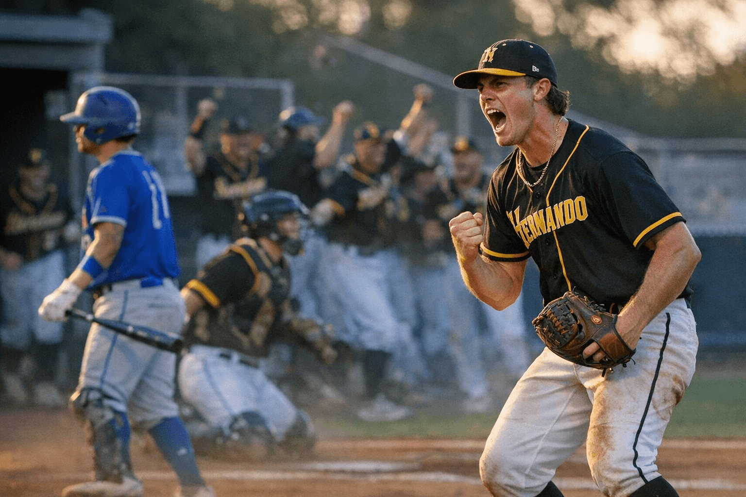 Hernando baseball jumps early, cruises past Umatilla in playoffs