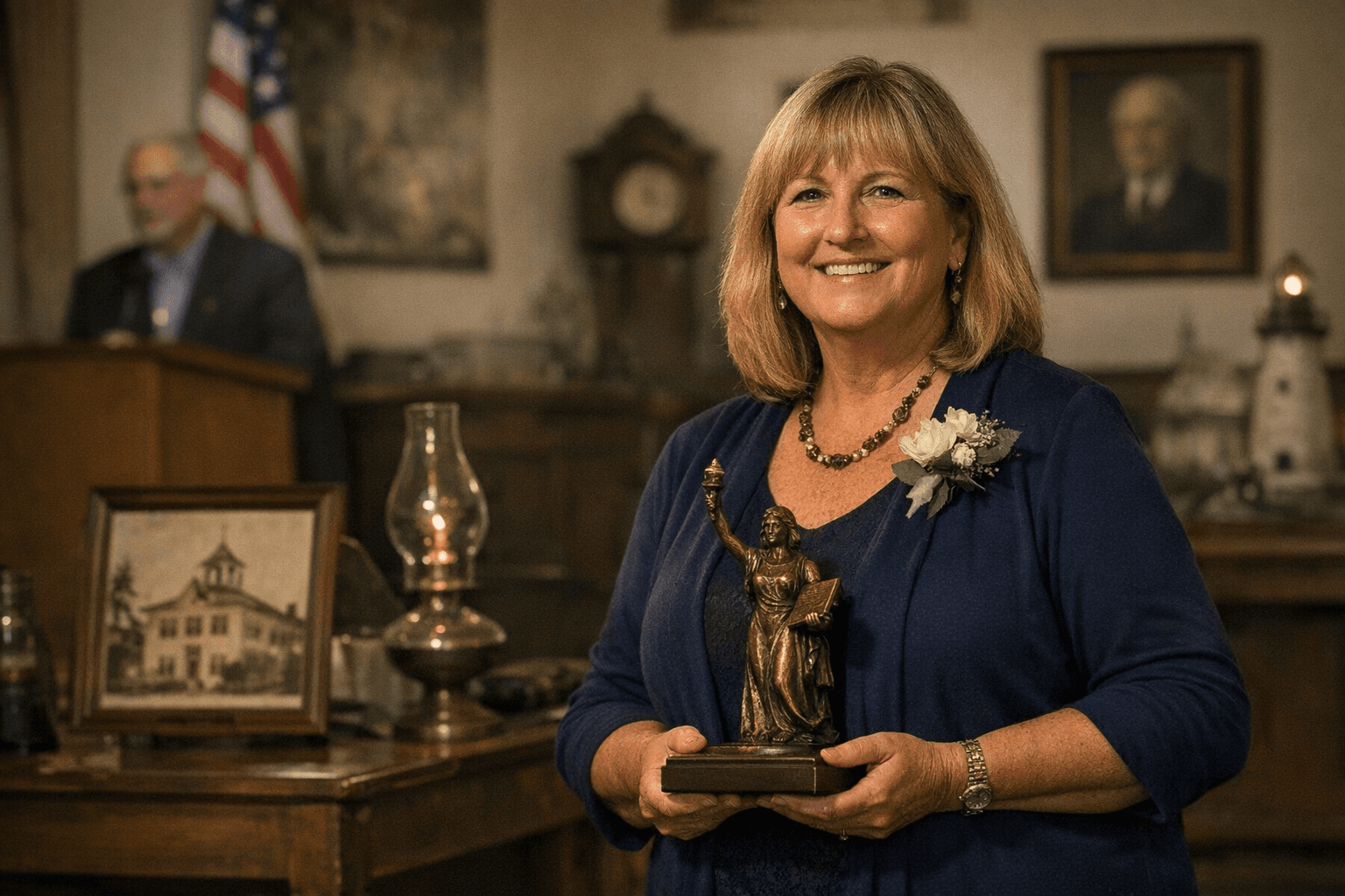 Historic Hernando society honors Jo-Anne Peck with annual award