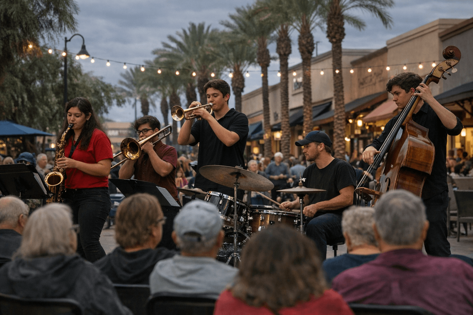 Kofa, AWC students showcase jazz talents at Yuma Palms concert