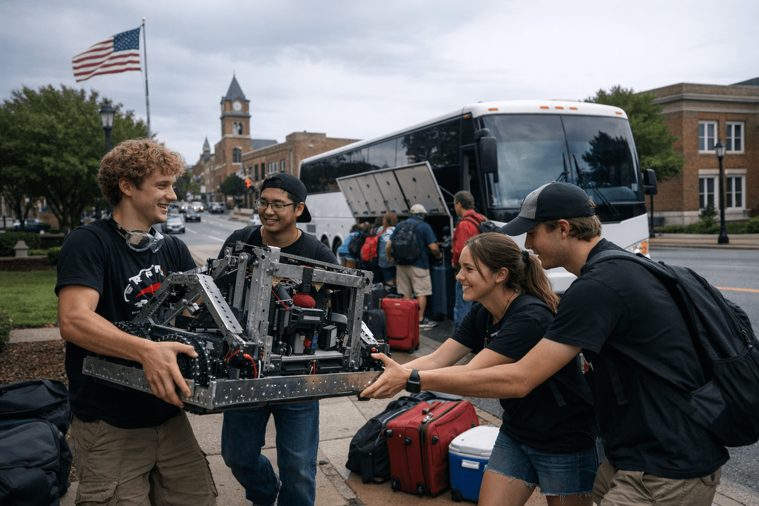 Alamance County students head to Houston for robotics world championships