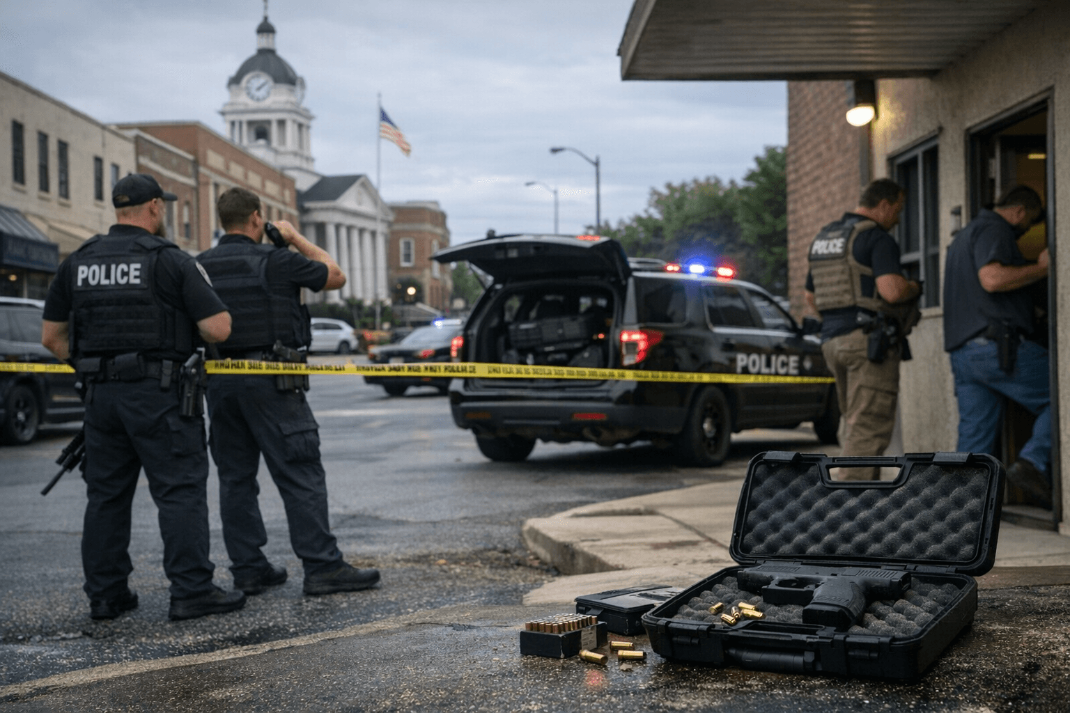 Burlington police help track missing Alamance County man accused of mass shooting plot