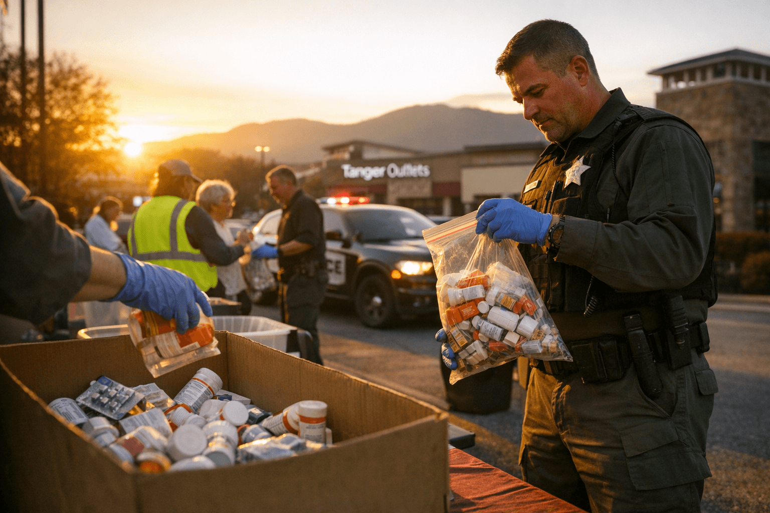 Asheville drug take-back event collects unused medications, fights misuse