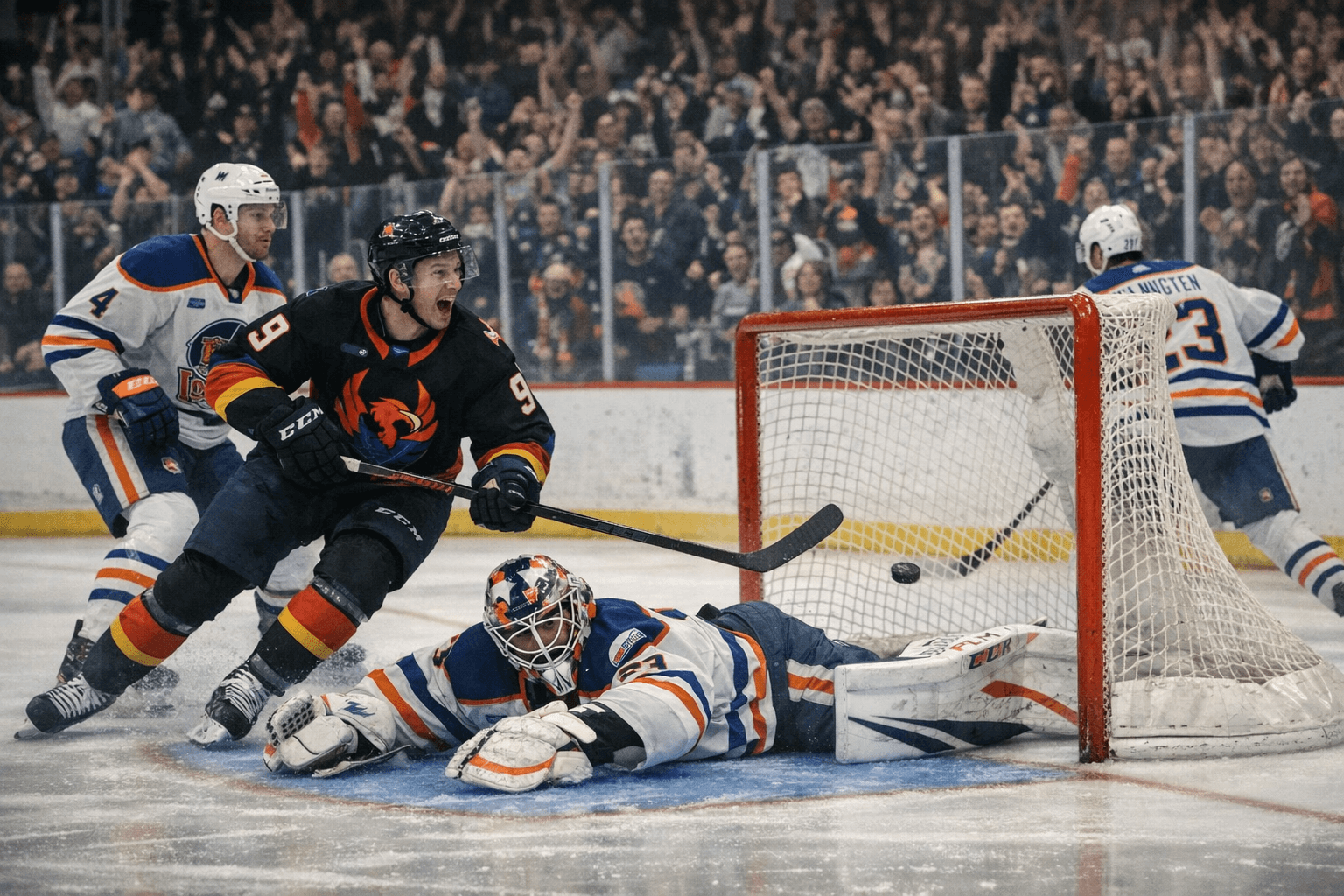 Šalé scores first AHL playoff goal as Firebirds force Game 3